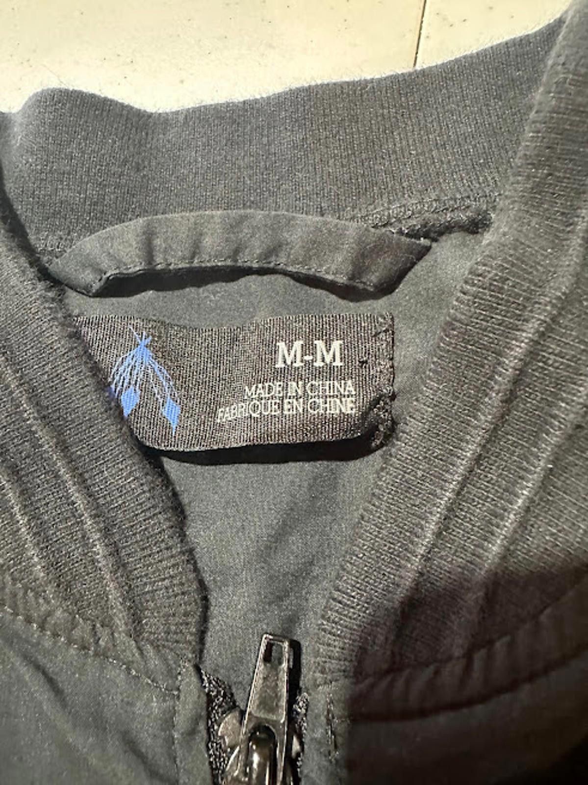 MMW M.M Black Zip Jacket Blue Pocket M Size US M / EU 48-50 / 2 - 3 Thumbnail