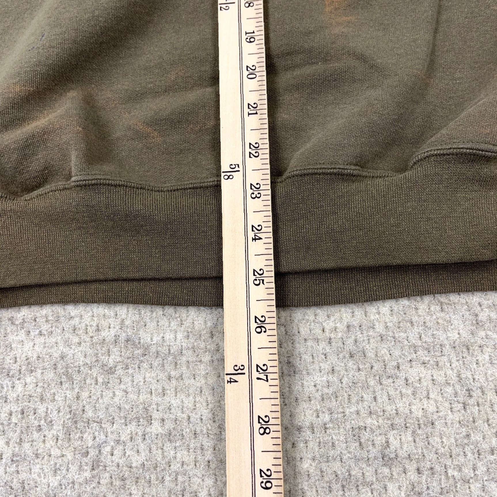Carhartt VINTAGE Carhartt Sweatshirt Men L Green Crewneck Faded Grunge Heavyweight Athletic Logo Embroidered 90s Hipster Mens Size US L / EU 52-54 / 3 - 6 Thumbnail