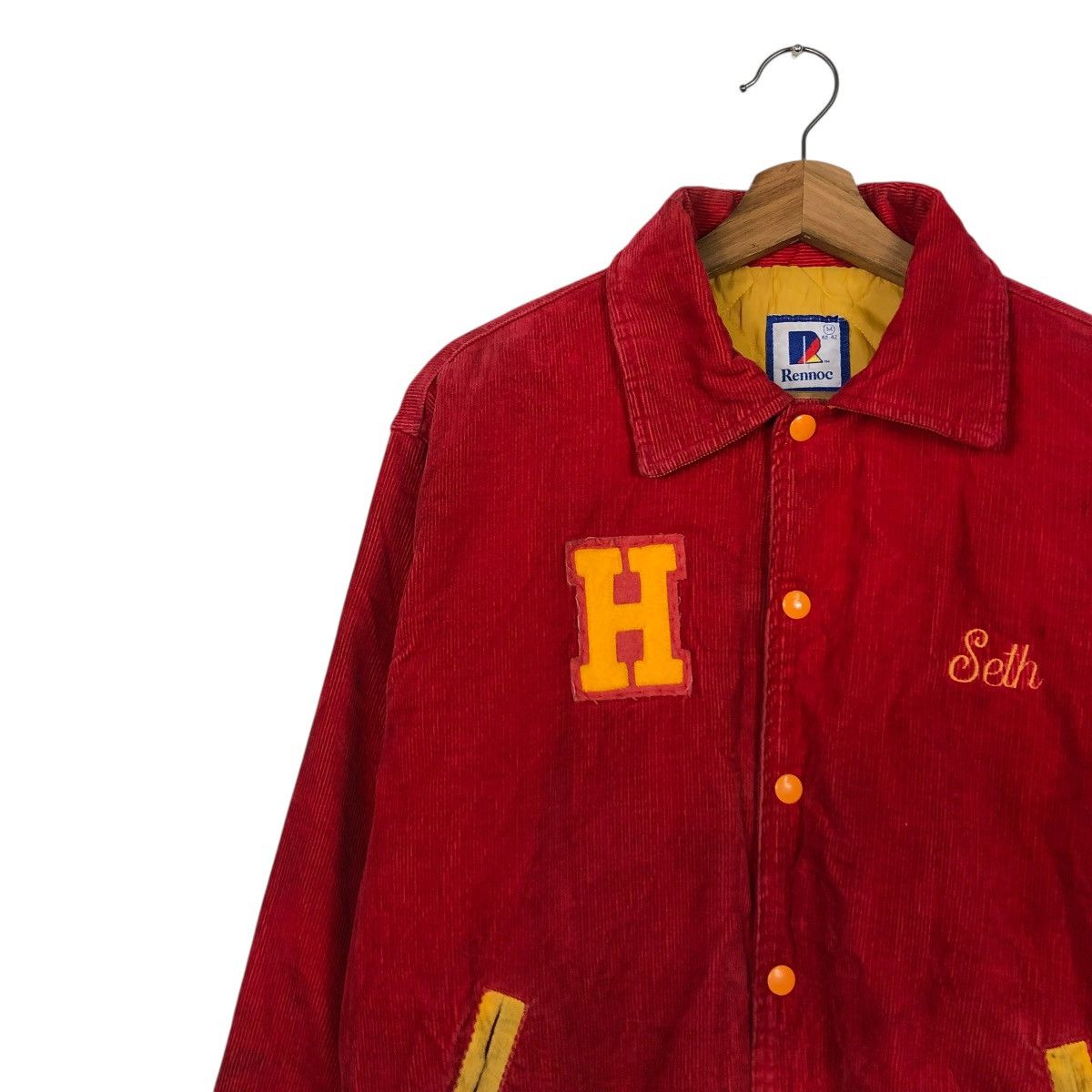 Vintage 🔥VINTAGE 70’s CORDUROY BOMBER JACKET RENNOC USA HAVEN LORD Size US M / EU 48-50 / 2 - 9 Thumbnail
