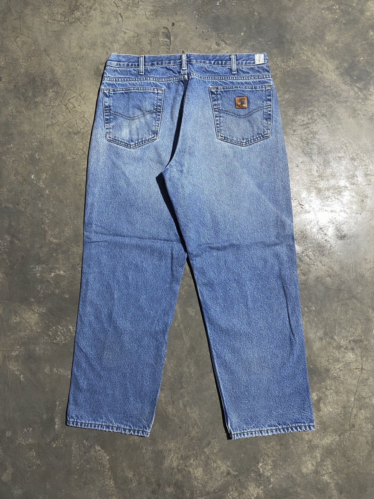Carhartt Carhartt B172 DST Flannel Lined Jeans Size US 36 / EU 52 - 2 Thumbnail