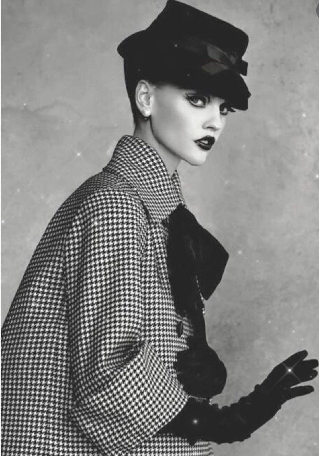 Balenciaga Balenciaga fashion show style houndstooth wool coat2412- Size XXS / US 00 / IT 34 - 5 Thumbnail
