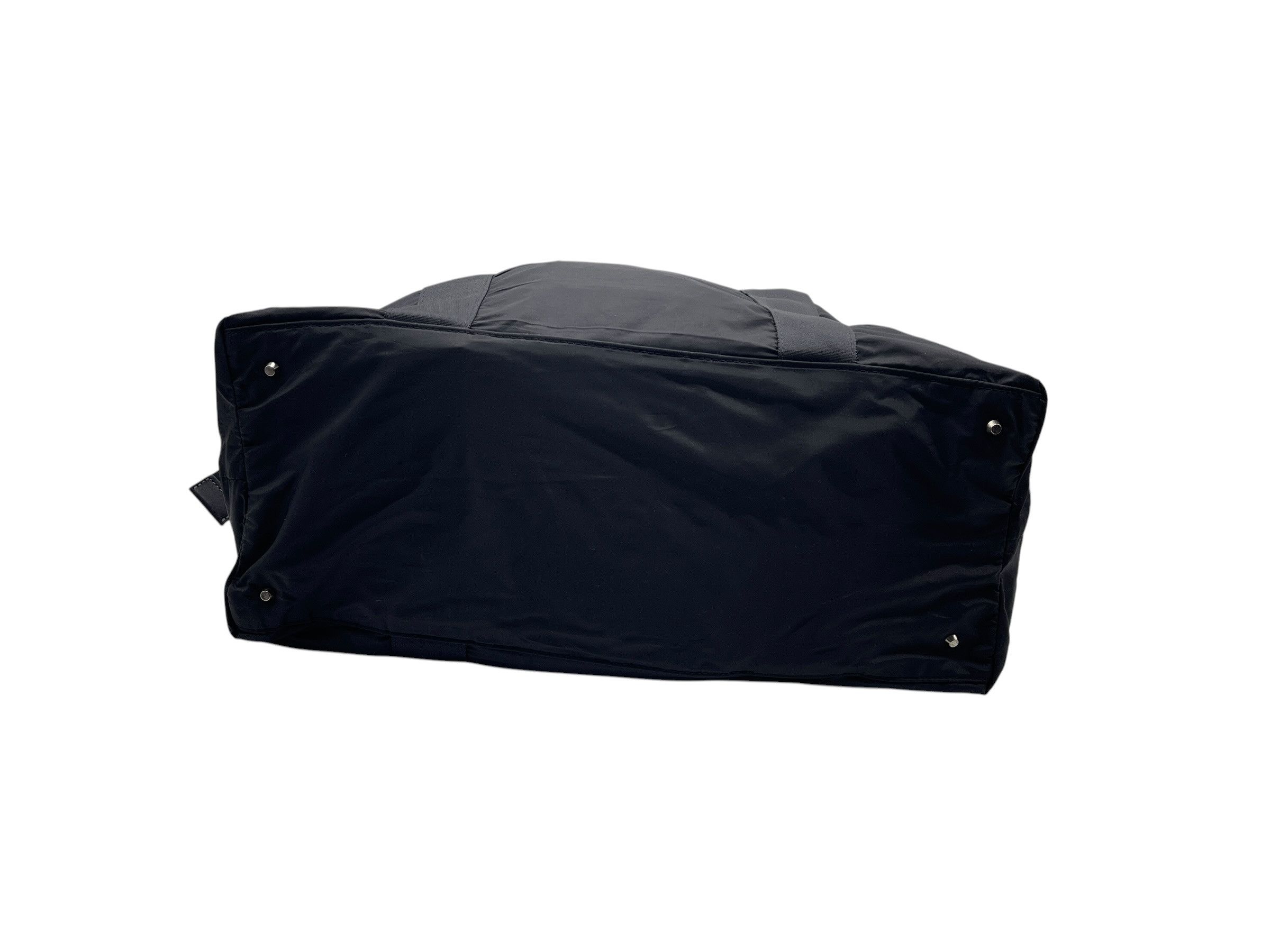 agnes b. Agnès b Voyage Nylon Boston Travel Bag Black Duffel Gym Bag Size ONE SIZE - 8 Thumbnail