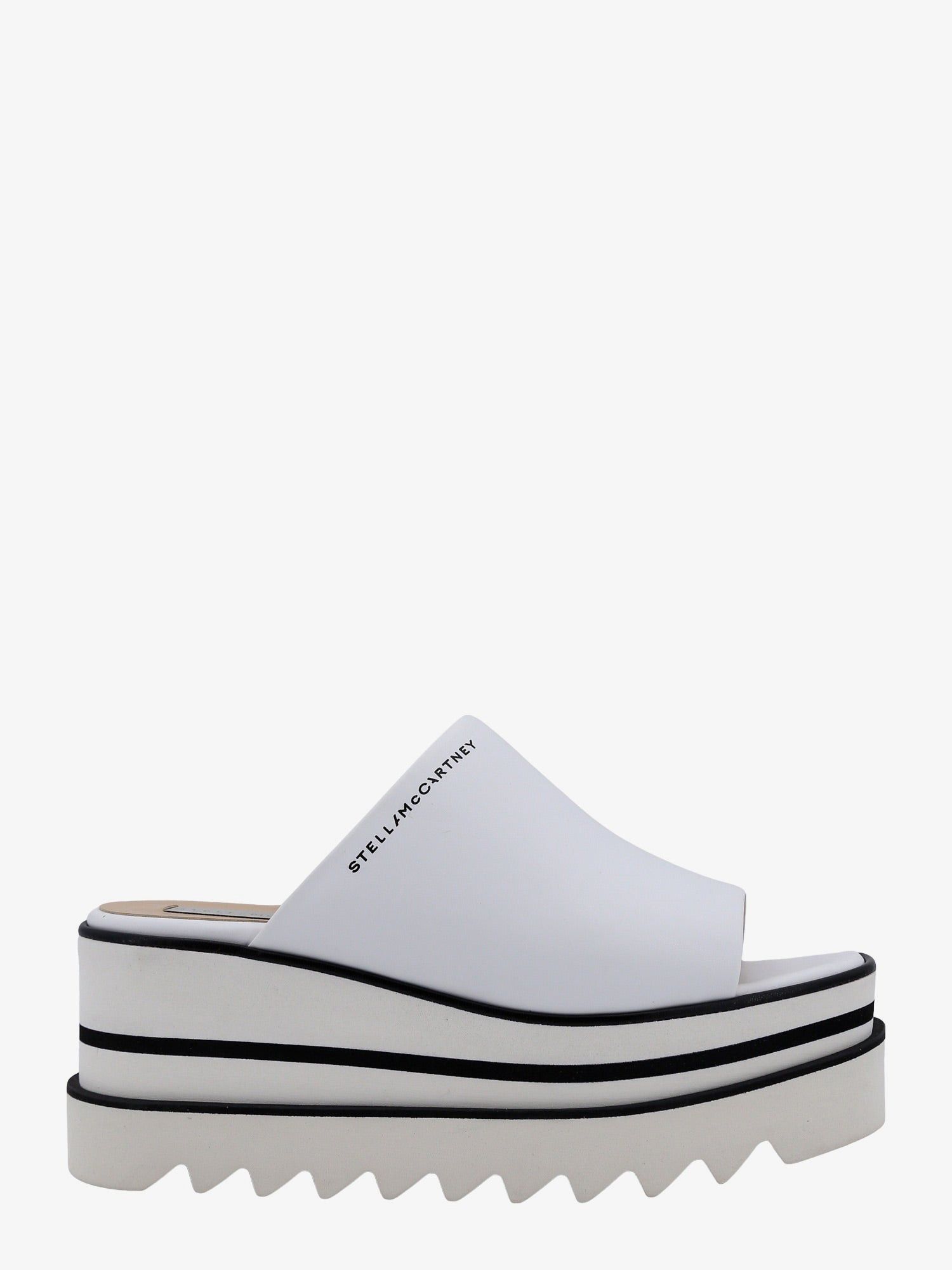 image of Stella Mccartney Sneak Elyse Woman White Sandals, Women's (Size 11)