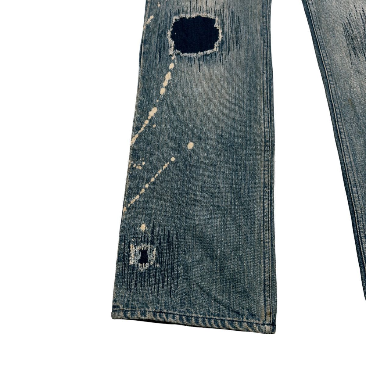 Japanese Brand Zerosail Denim Grunge Jeans Number Nine Size US 33 - 7 Thumbnail