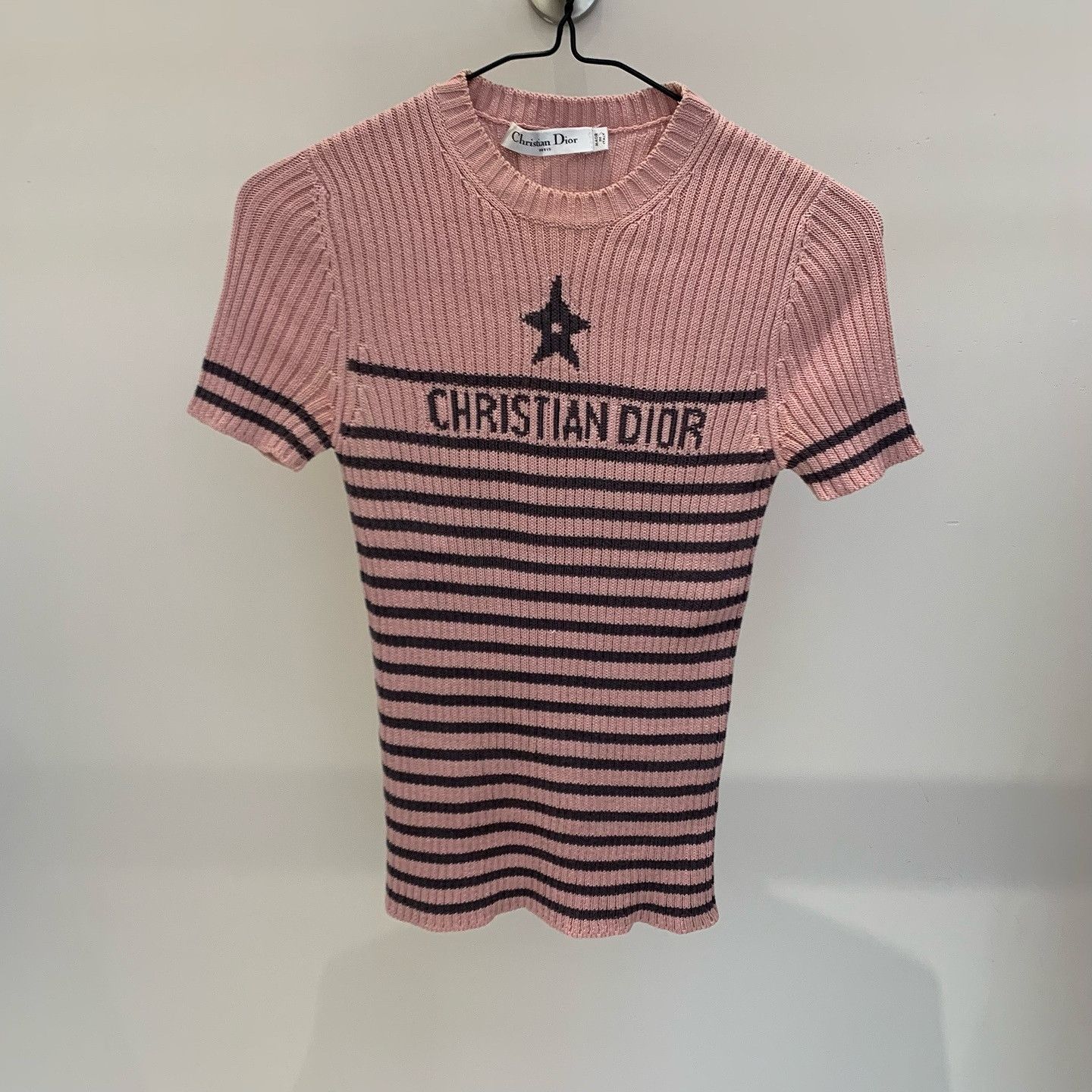 Dior Dior Logo Striped Knit Sweater Size 36 Size XS / US 0-2 / IT 36-38 - 1 Thumbnail
