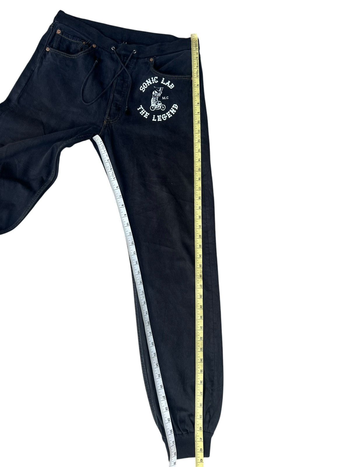 Sonic Lab Sonic Lab Japan X Levi’s 501 Reconstructed Denim Jeans Size US 30 / EU 46 - 6 Thumbnail