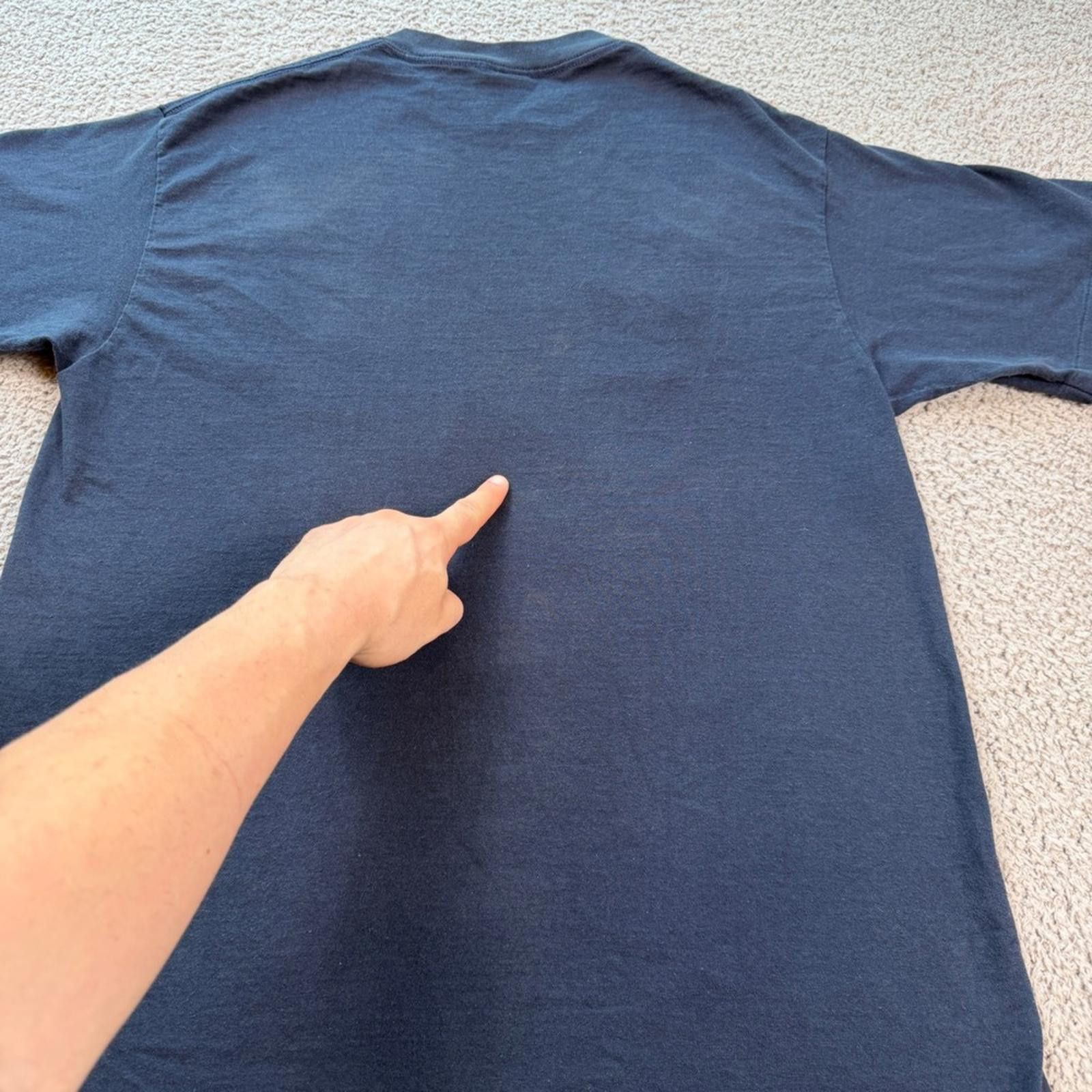 Other Vintage 90s New York Yankees T Shirt Navy Single Stitch XL Size US XL / EU 56 / 4 - 7 Thumbnail