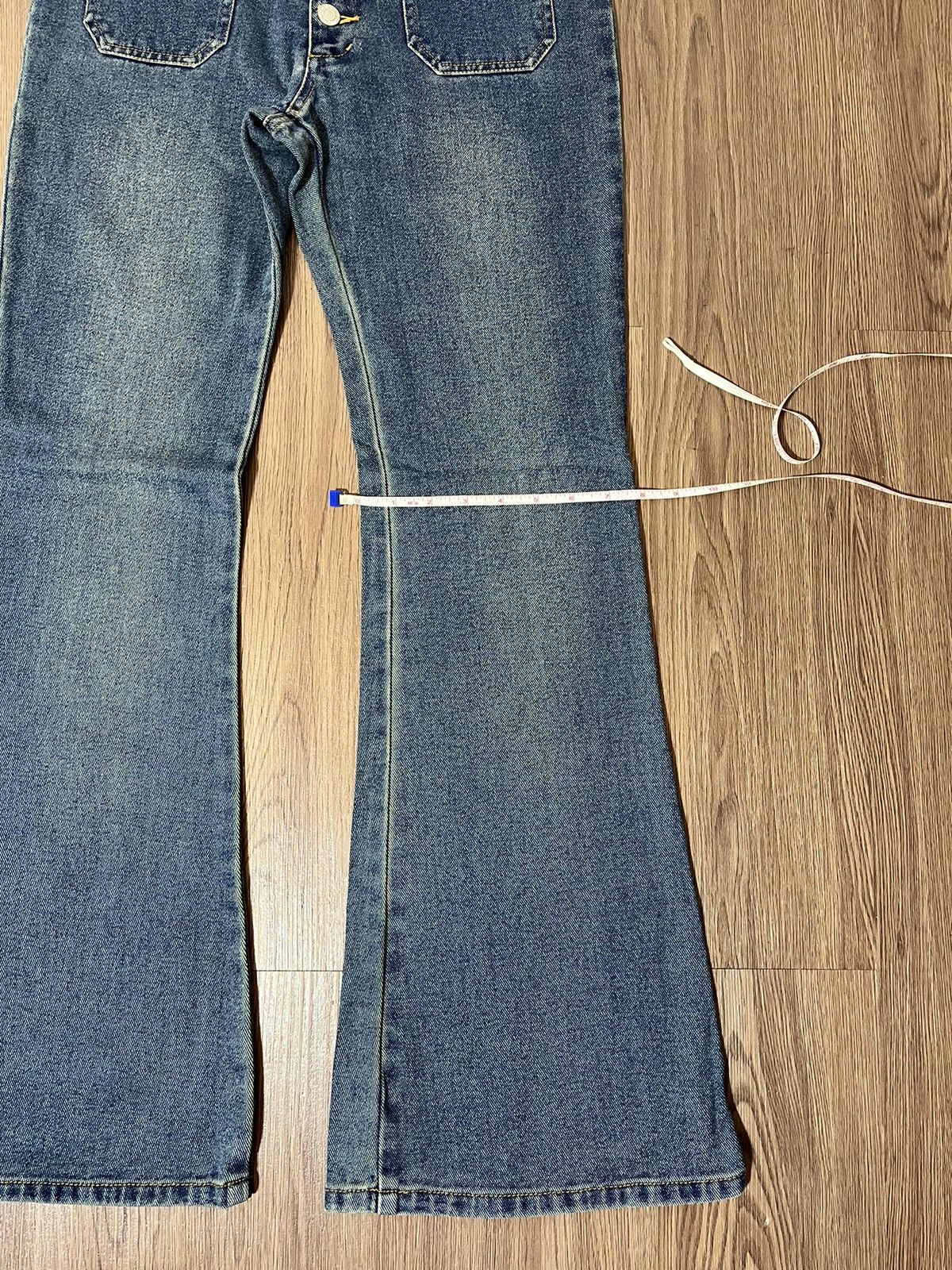 If Six Was Nine × Japanese Brand × Tornado Mart Jouer Aux Echecs japan front pocket flare jeans Size US 30 / EU 46 - 17 Thumbnail