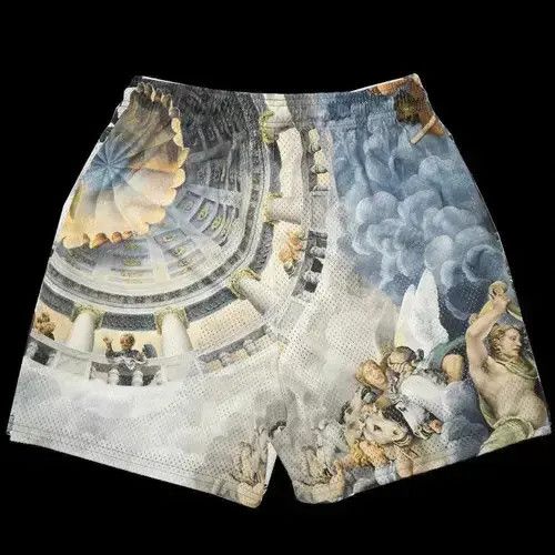 Designer Showdown In Sky Y2K Kinetic Shorts Size US 30 / EU 46 - 2 Thumbnail