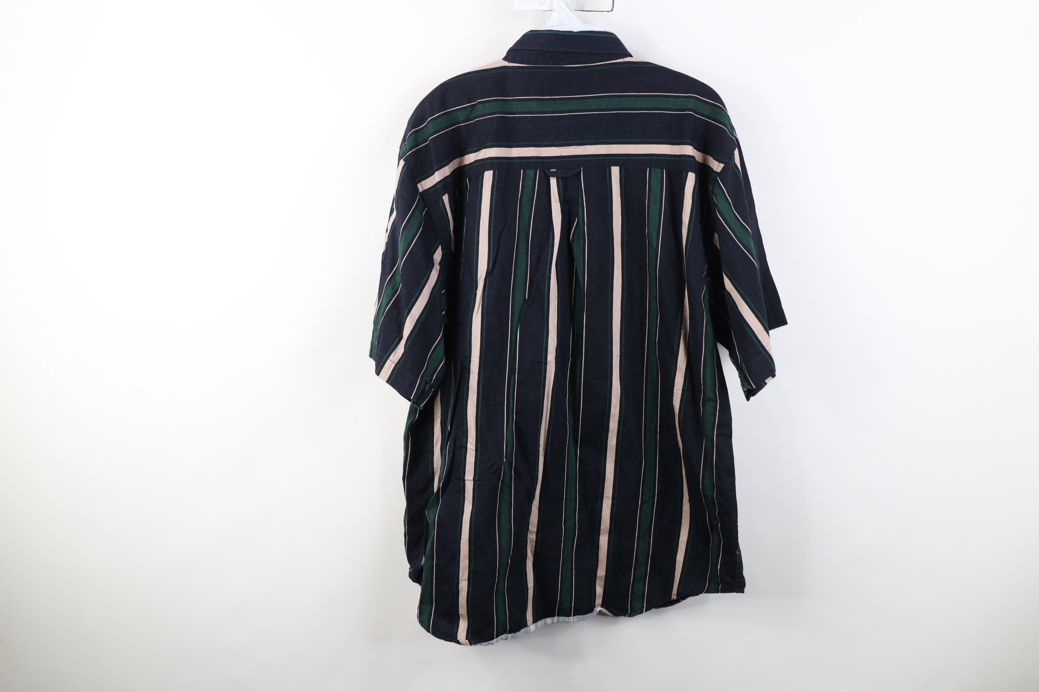 Vintage Vintage 90s Y2K Streetwear Block Collared Button Down Shirt Size US XL / EU 56 / 4 - 12 Thumbnail