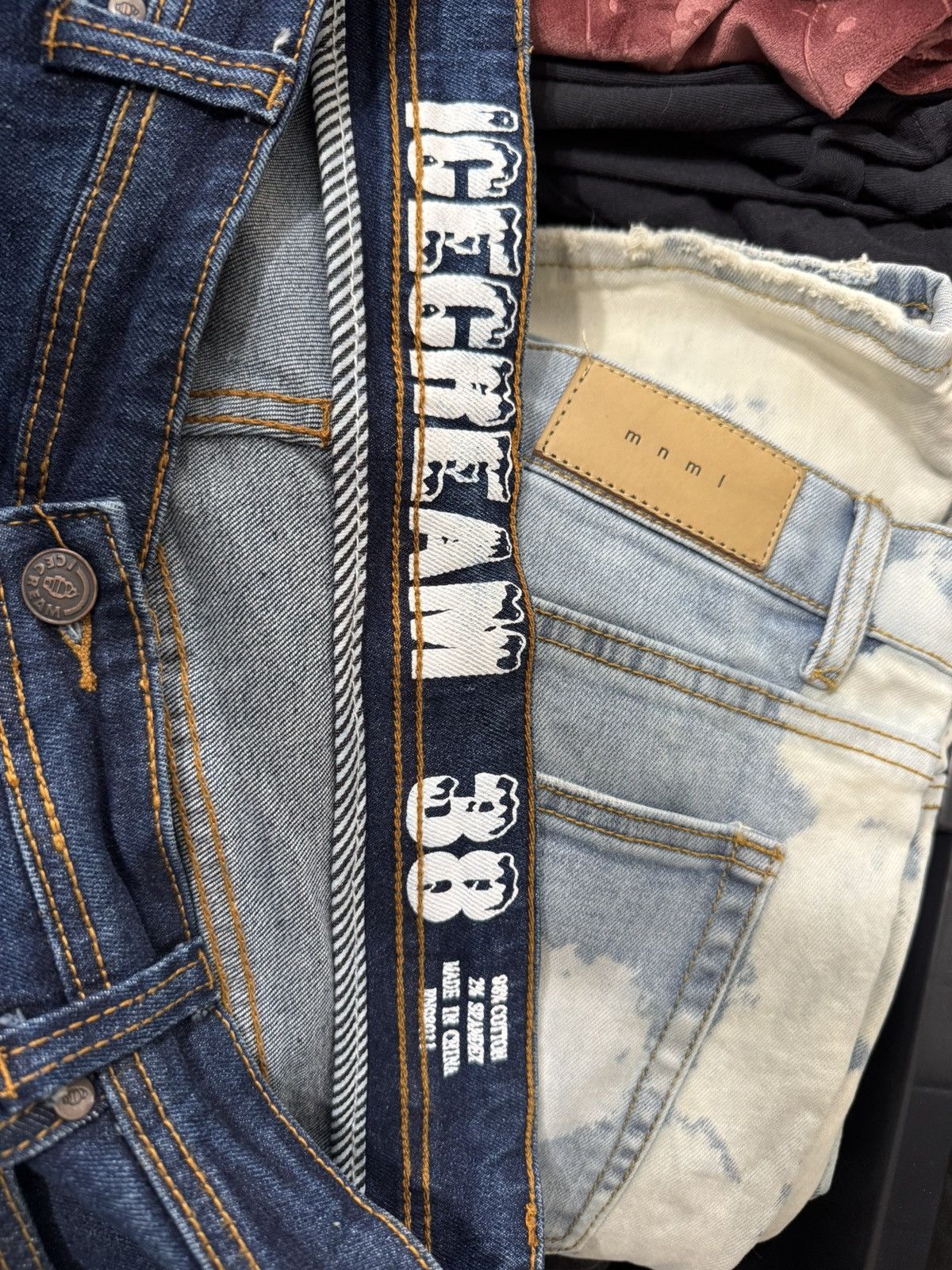 Icecream Icecream x Hysteric Glamour navy denim jeans Size US 38 / EU 54 - 10 Thumbnail