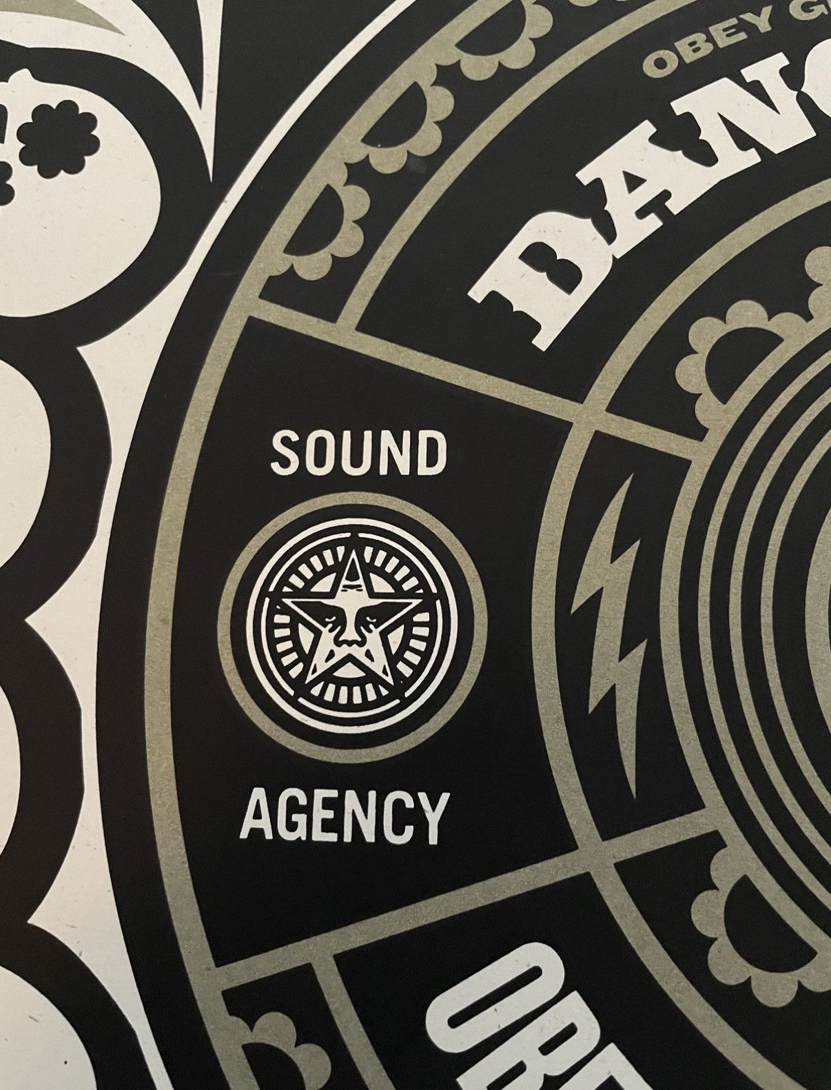 Obey OBEY Stereo Skateboard Limited Edition Print Hand Signed Size ONE SIZE - 3 Thumbnail