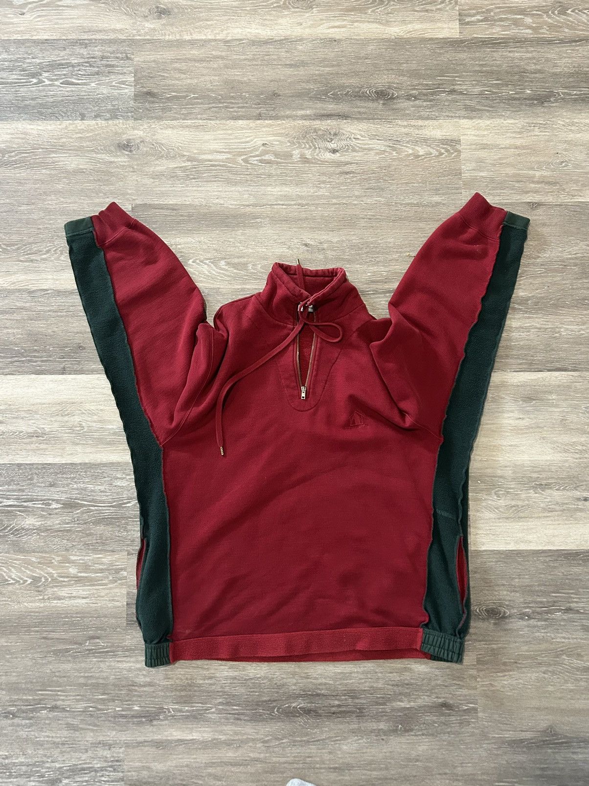 Vetements Rare Vetements Winter 2019 Inside Out Paneled Quarter Zip Size US L / EU 52-54 / 3 - 12 Thumbnail