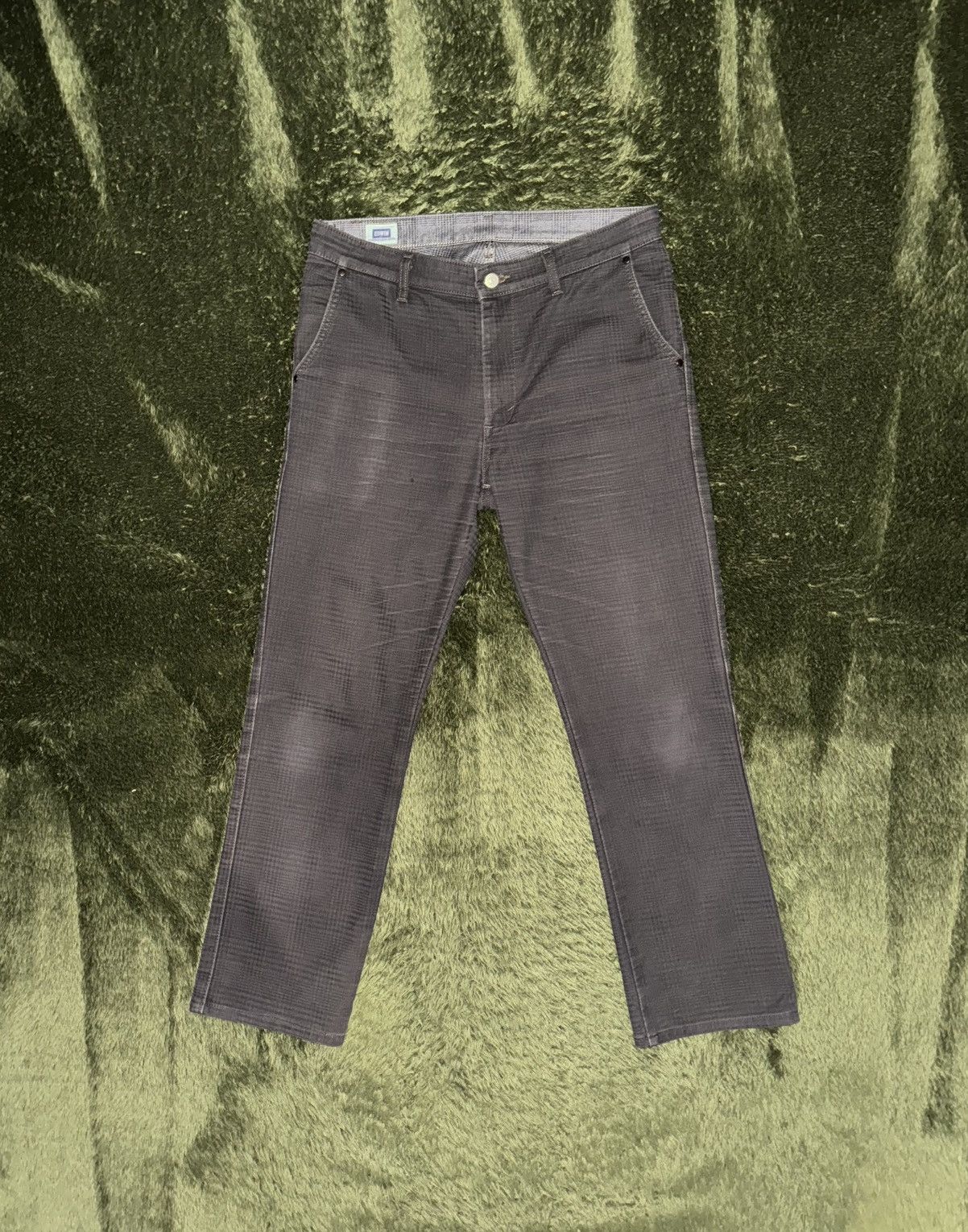 Edwin [33] EDWIN Made in Japan Check Warm Pants Size US 33 - 1 Thumbnail