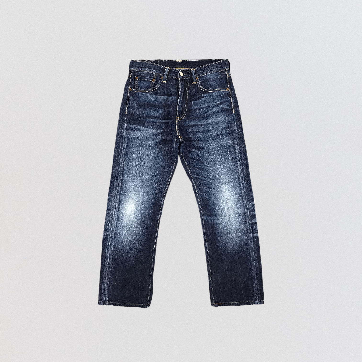 Levi's Vintage Blue Wash Levis 505 Jeans-JM2044 Size US 32 / EU 48 - 1 Thumbnail