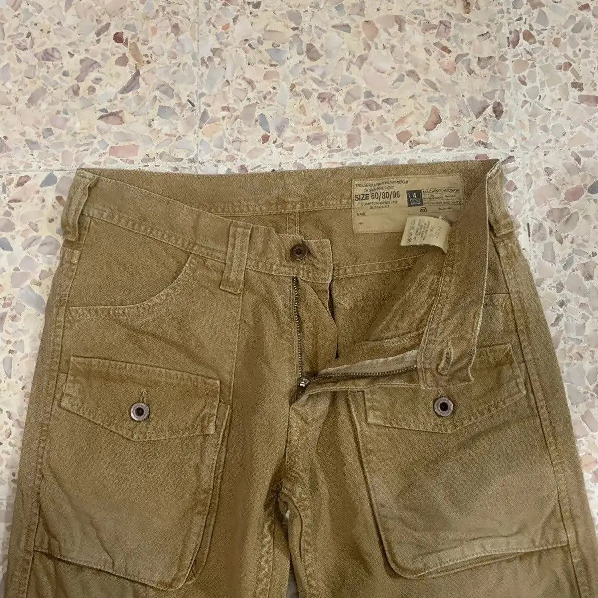 Vintage Rugged Trousers Canvas Japanese Vintage Faded Bush Pants Size US 30 / EU 46 - 8 Thumbnail