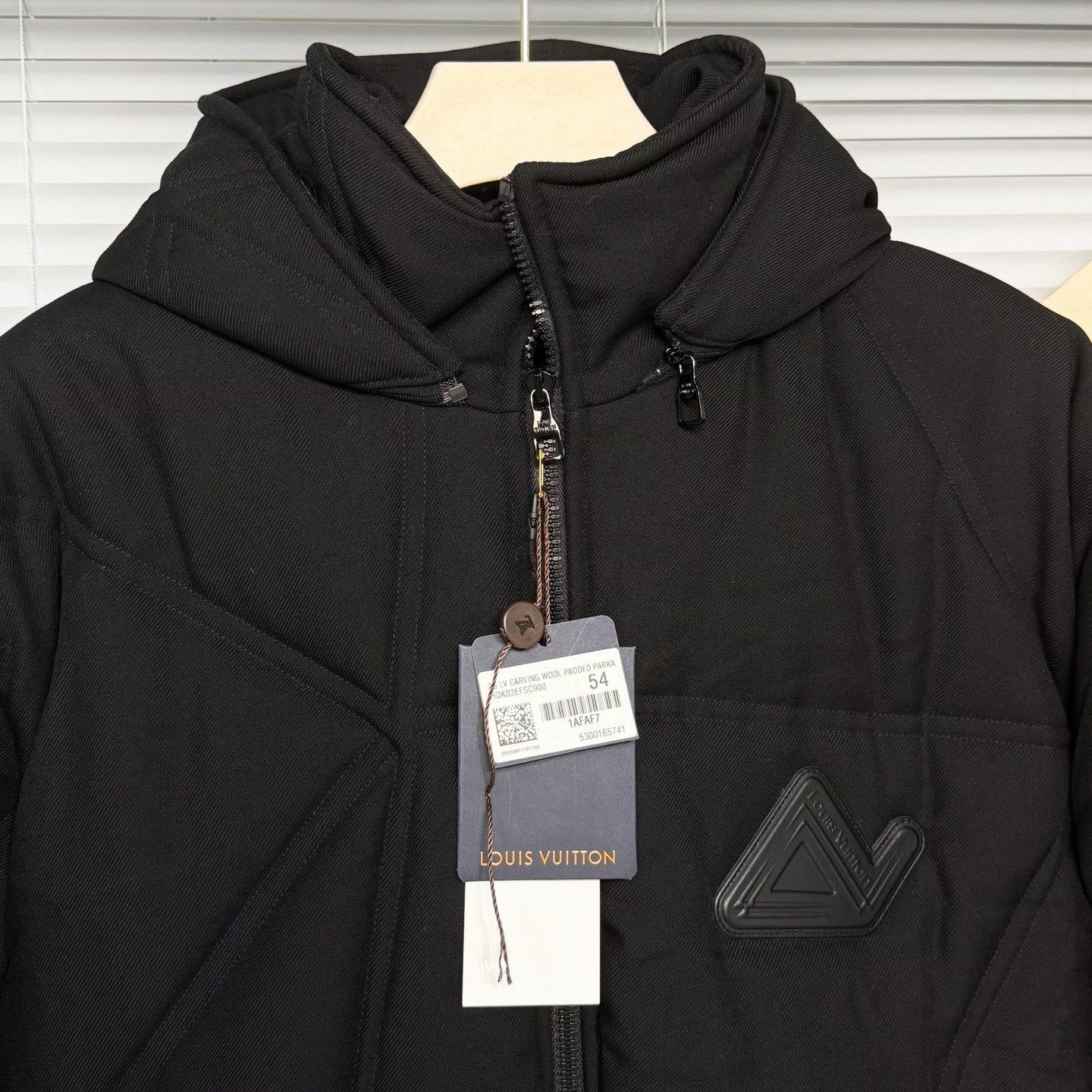 Louis Vuitton Louis Vuitton 2024 Black Cotton Coat Size US L / EU 52-54 / 3 - 3 Thumbnail