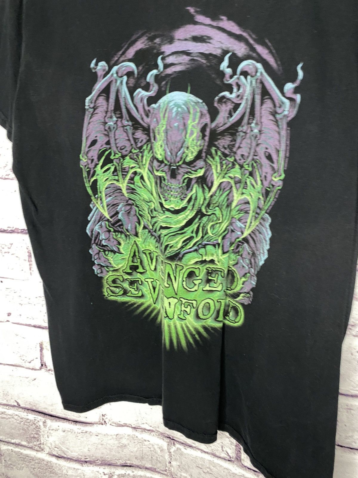 Band Tees Vintage Avenged Sevenfold Skull Death Retro Rare Hype Size US L / EU 52-54 / 3 - 2 Thumbnail