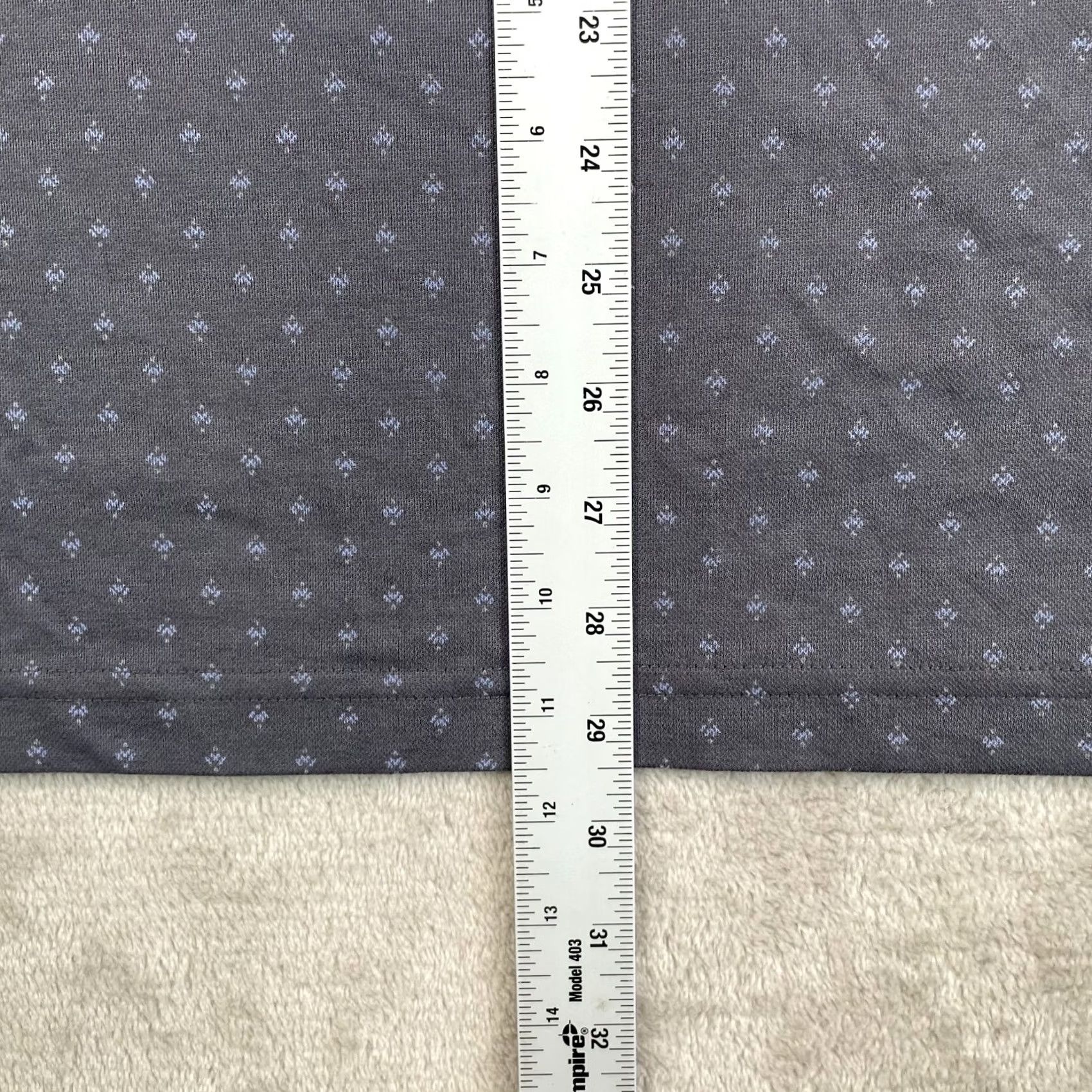 TravisMathew Travis Mathew Shirt Mens L Gray Eagle Peak Golf Polo Men Heather Dark Grey Performance Size US L / EU 52-54 / 3 - 7 Thumbnail