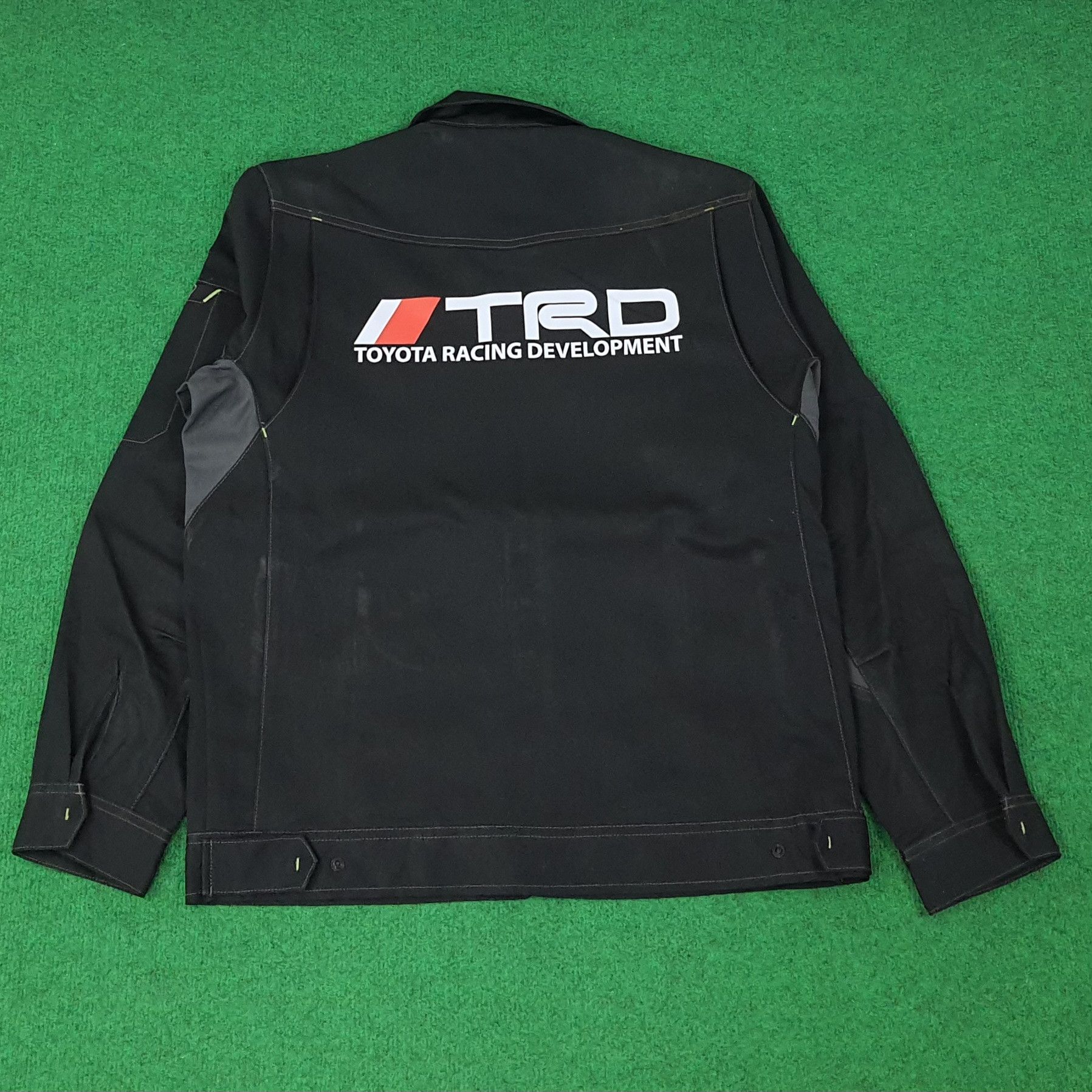 Japanese Brand Vintage TRD Toyota Motorsports Racing Custom Jacket C248N20 Size US M / EU 48-50 / 2 - 1 Thumbnail
