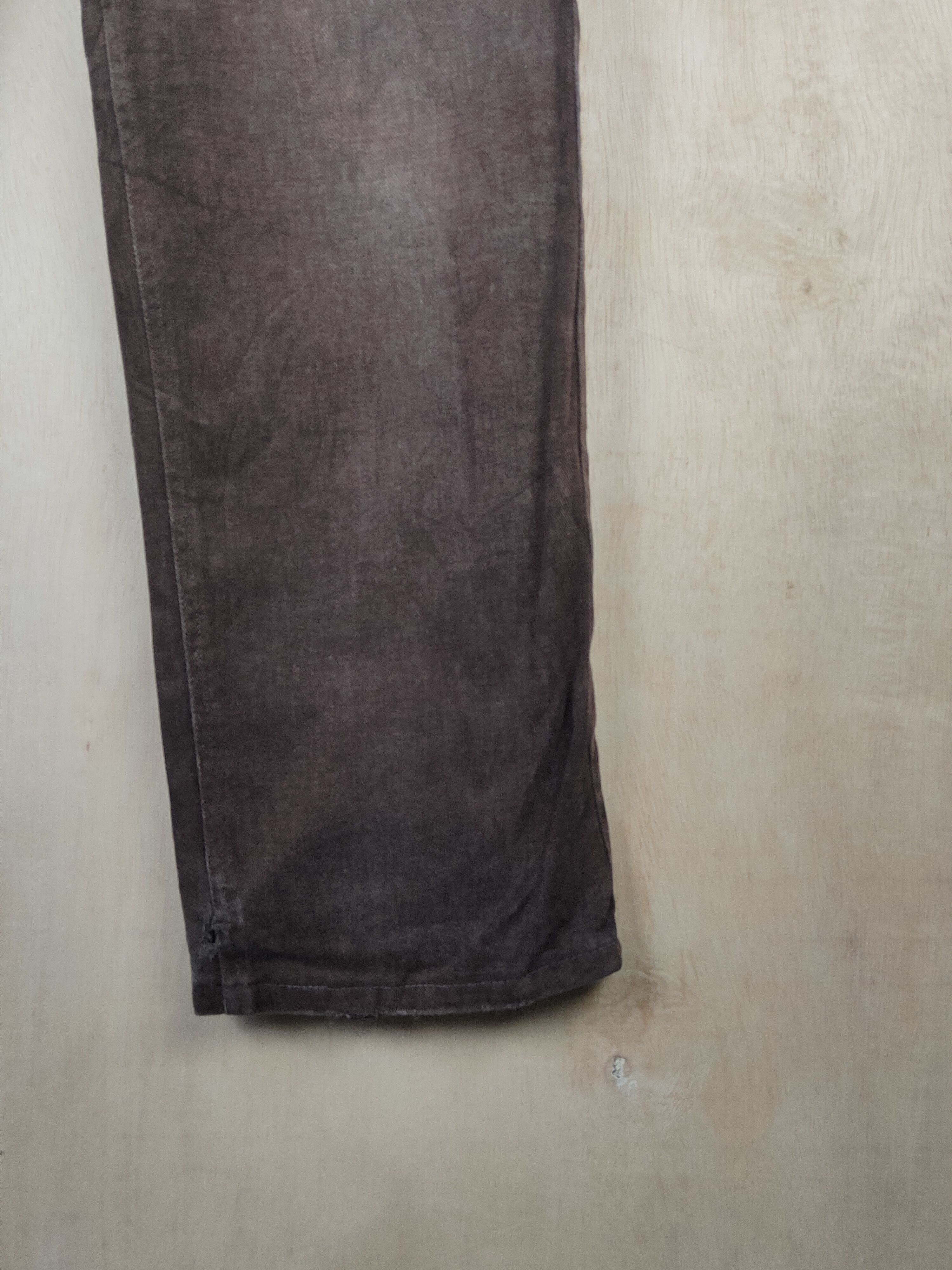 Japanese Brand Japanese Brand Dark Brown Faded pants #S2455 Size US 30 / EU 46 - 6 Thumbnail