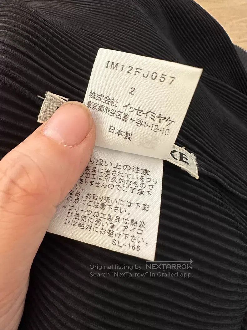 Issey Miyake Issey Miyake Black pleated top Size M / US 6-8 / IT 42-44 - 8 Thumbnail