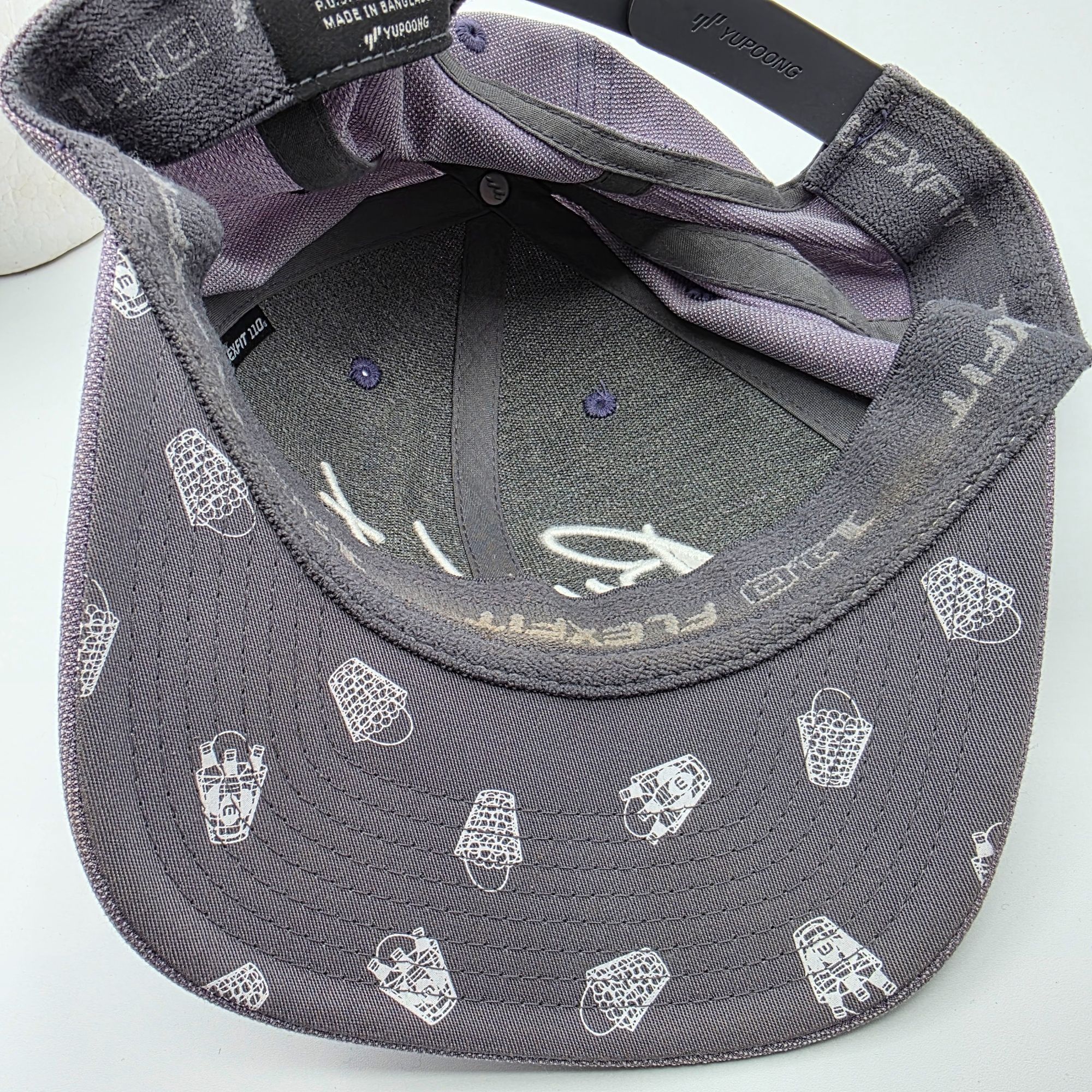 TravisMathew Travis Mathew Buckets No Curfew 2.0 Adjustable Hat Gray Casu Size ONE SIZE - 9 Thumbnail
