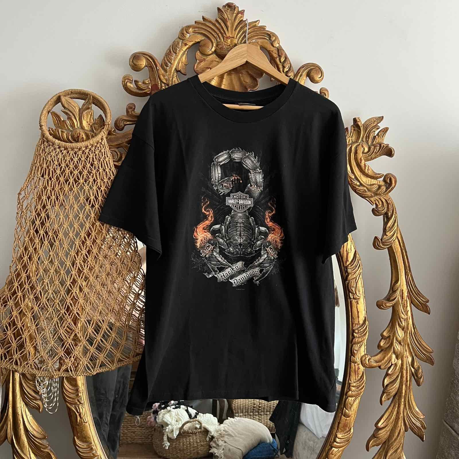 Harley Davidson × Vintage Black Harley Davidson Mexico Tee Shirt Sz XL Size US XL / EU 56 / 4 - 1 Thumbnail