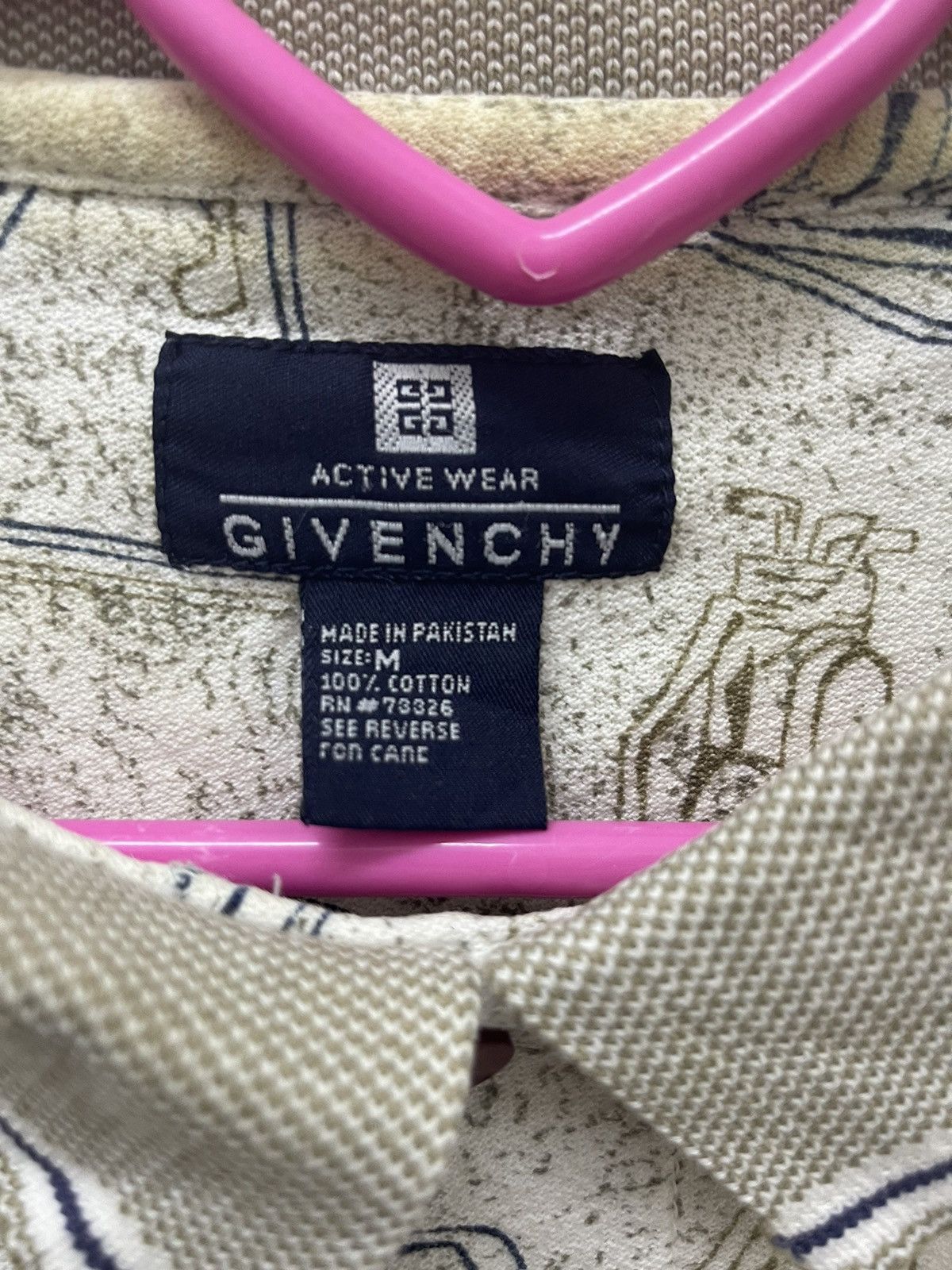 Givenchy Rare Vintage GIVENCHY Golf Active Wear Full All Over Print Size US M / EU 48-50 / 2 - 3 Thumbnail