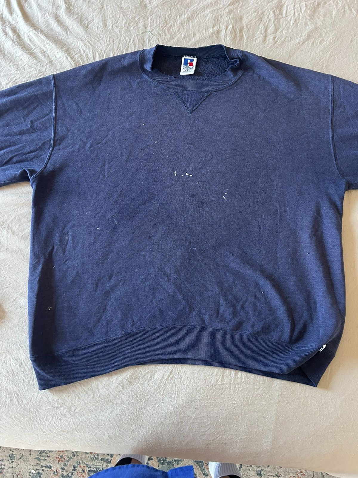 Russell Athletic 80s Russel Athletic Paints Crewneck Size US XXL / EU 58 / 5 - 1 Thumbnail