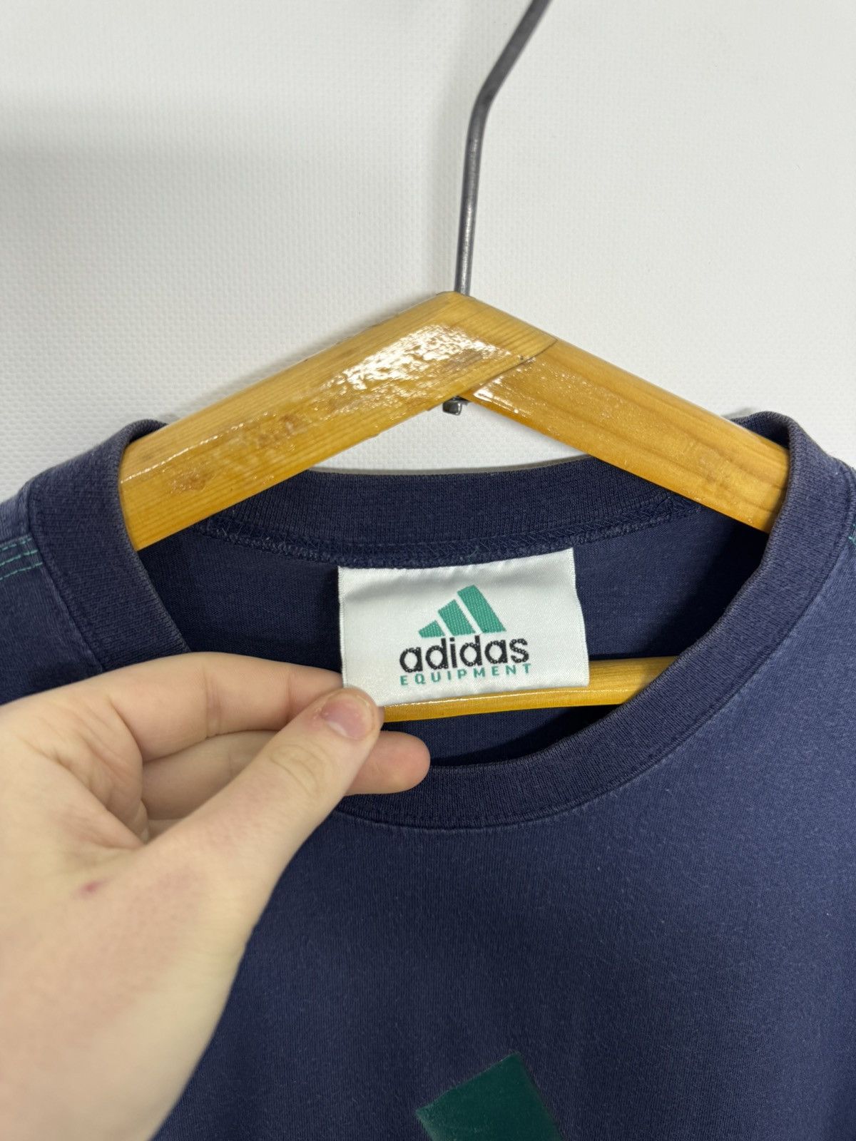 Adidas Adidas Equipment Vintage 90 s T-Shirt Size US L / EU 52-54 / 3 - 7 Thumbnail