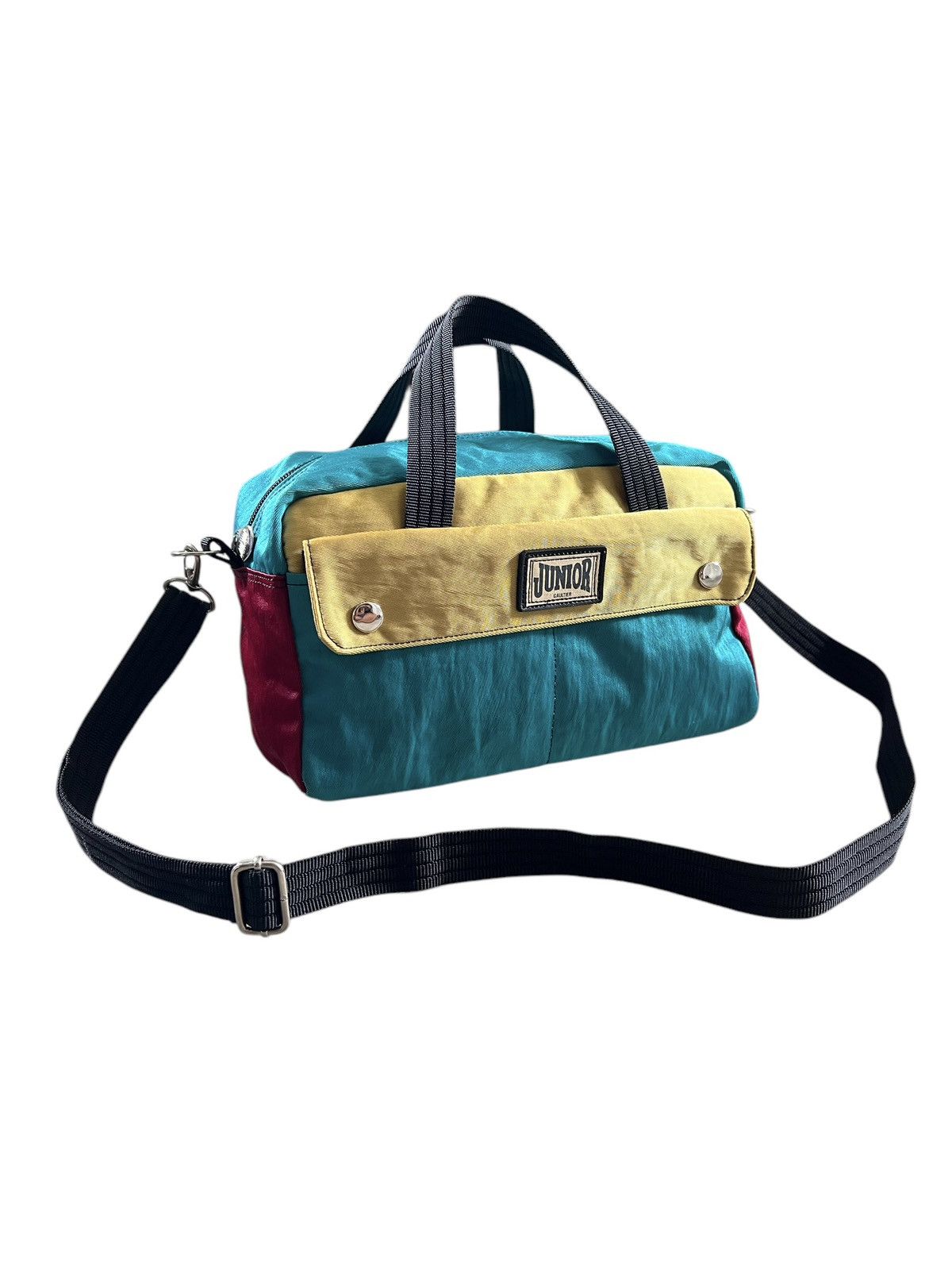 Jean Paul Gaultier 1990 Junior Gaultier Multicolour Cuboid 2-Way Bag Size ONE SIZE - 3 Thumbnail