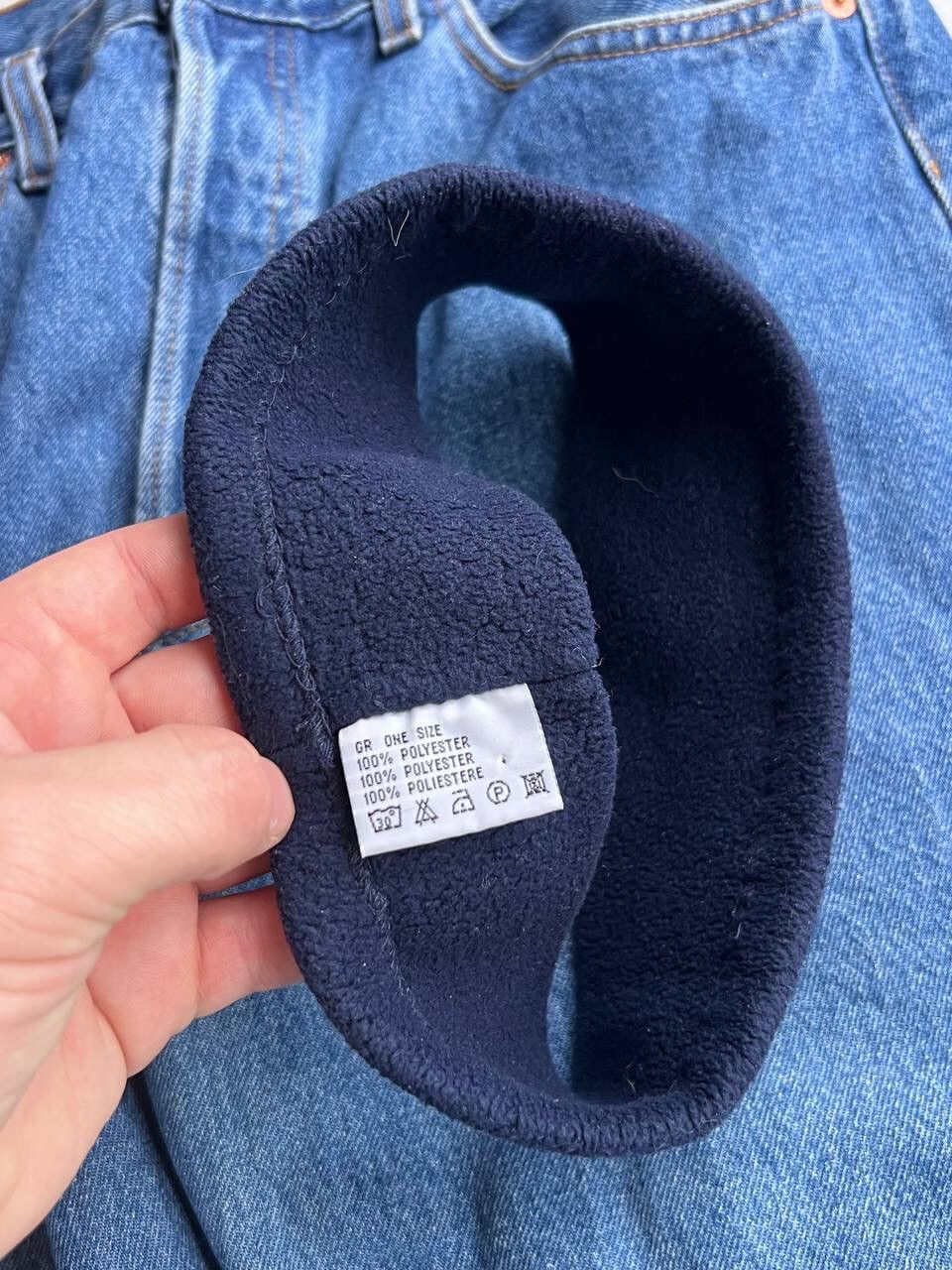 BMW × Vintage Vintage 90s BMW M POWER Hat Fleece Headband 1990 Germany Size ONE SIZE - 3 Thumbnail