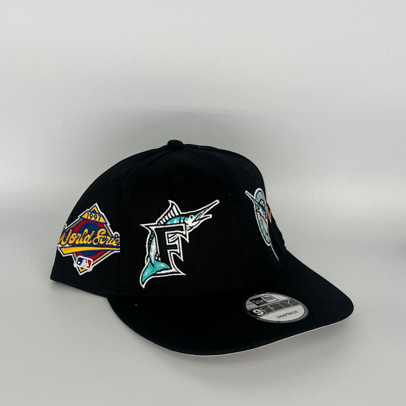 New Era Black Florida Marlins 1987 World Series 2017 All Star New E Size ONE SIZE - 1 Thumbnail