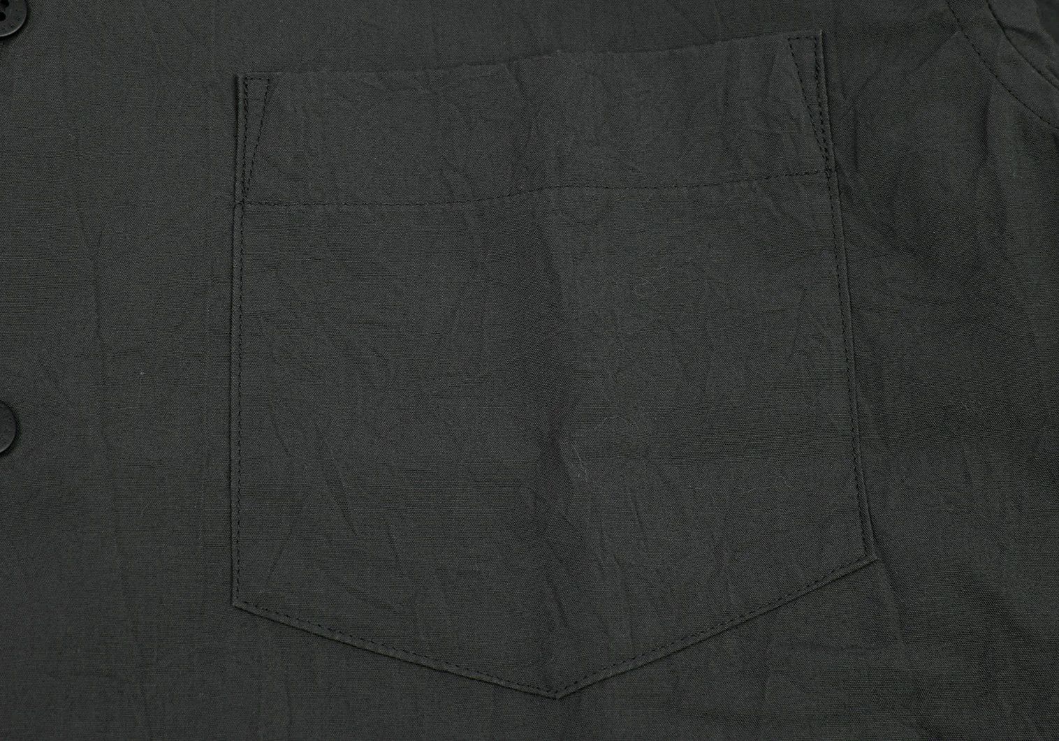 Issey Miyake Poly Cotton Wrinkle-Processed Shirt in Charcoal Size US S / EU 44-46 / 1 - 6 Thumbnail