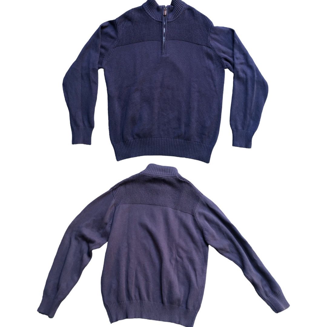 Field & Stream Field & Stream Large Blue Half-Zip Sweater Size US L / EU 52-54 / 3 - 3 Thumbnail