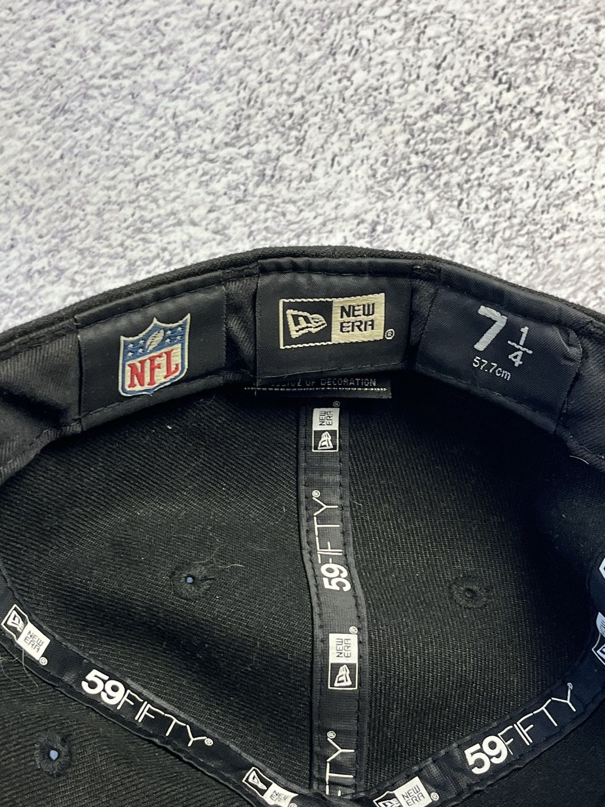 NFL Vintage Los Angeles Raiders Snapback Hat Size ONE SIZE - 13 Thumbnail