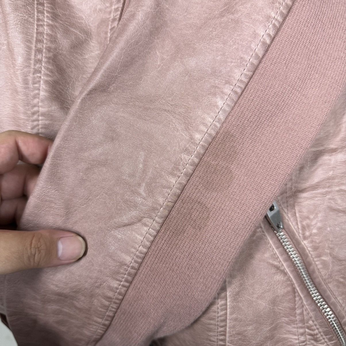 Hysteric Glamour Hysteric Style Blush Leather Biker Jacket Patina Size US S / EU 44-46 / 1 - 7 Thumbnail