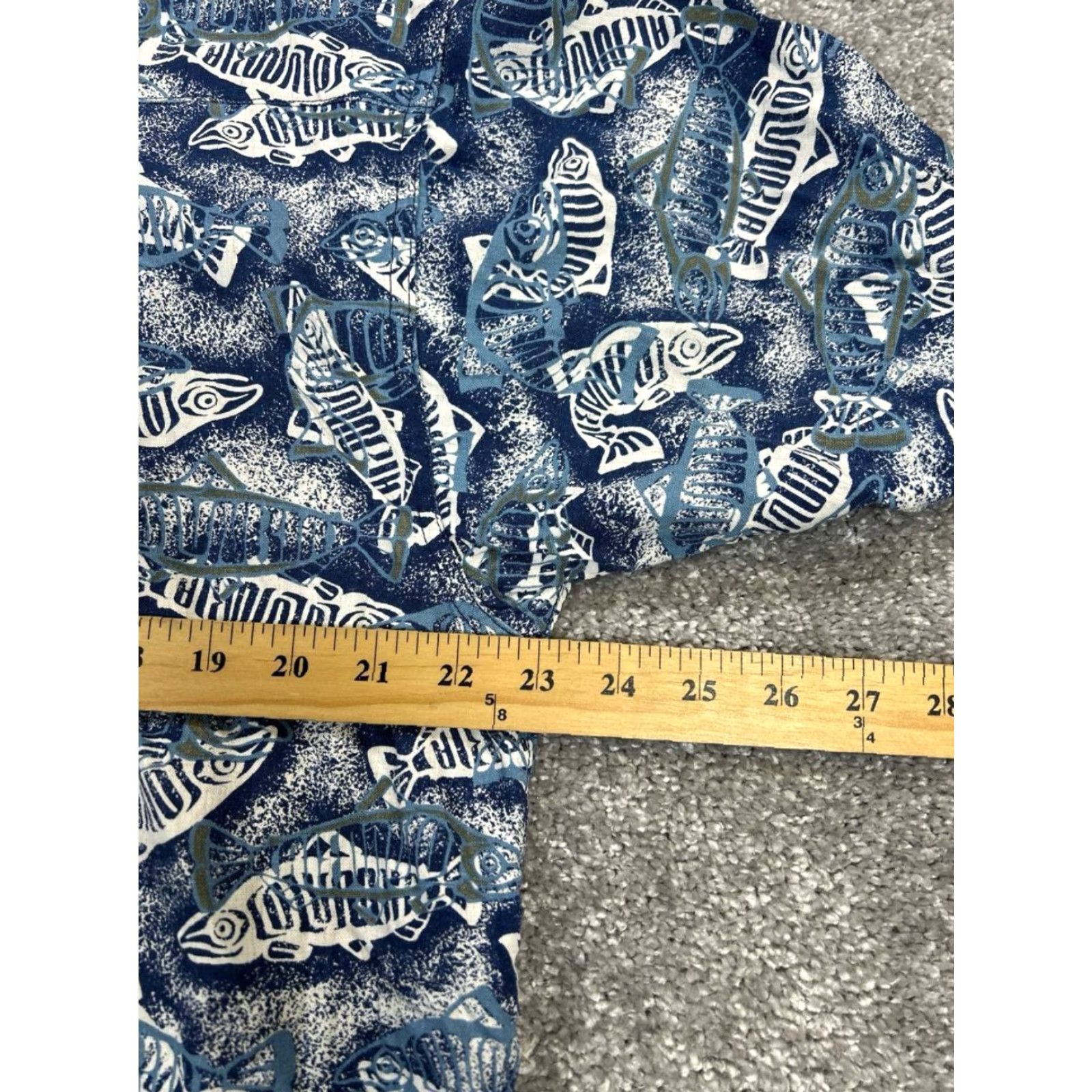 Vintage Columbia Shirt Mens Large Blue Button Up Size US L / EU 52-54 / 3 - 5 Thumbnail