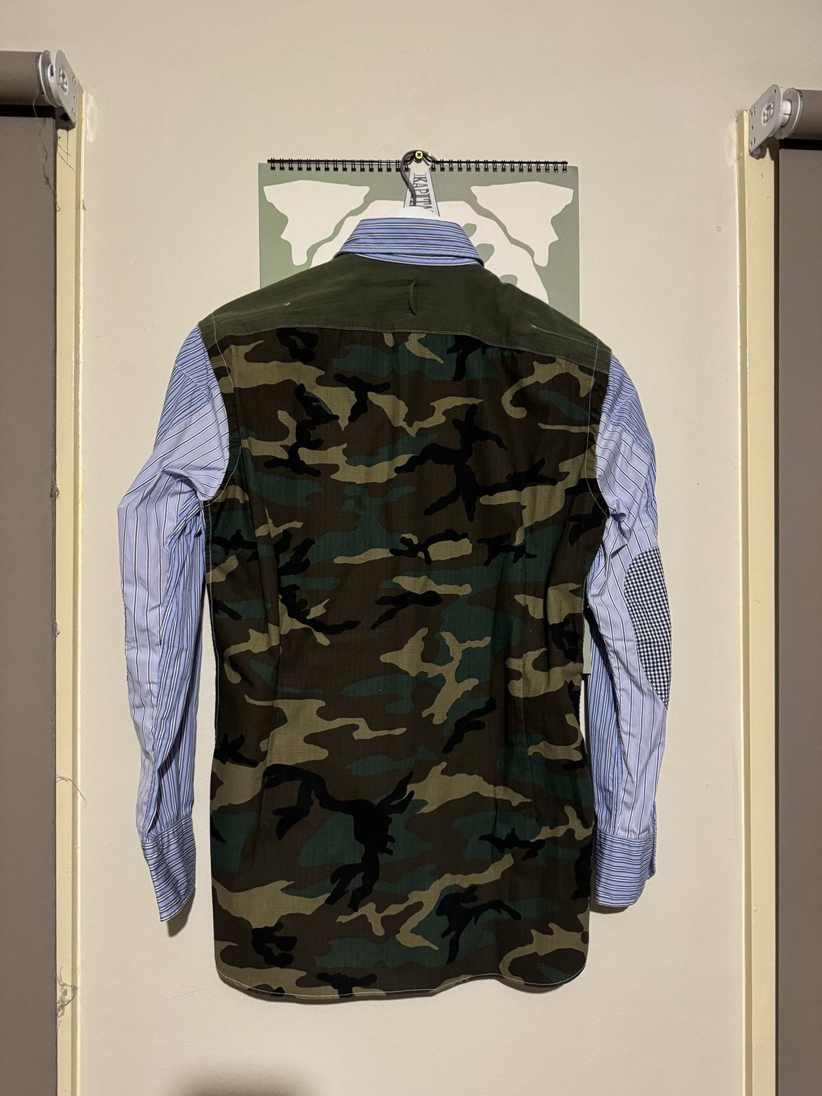 Comme des Garcons × Junya Watanabe Junya watanabe striped camo shirt Size US XS / EU 42 / 0 - 4 Thumbnail