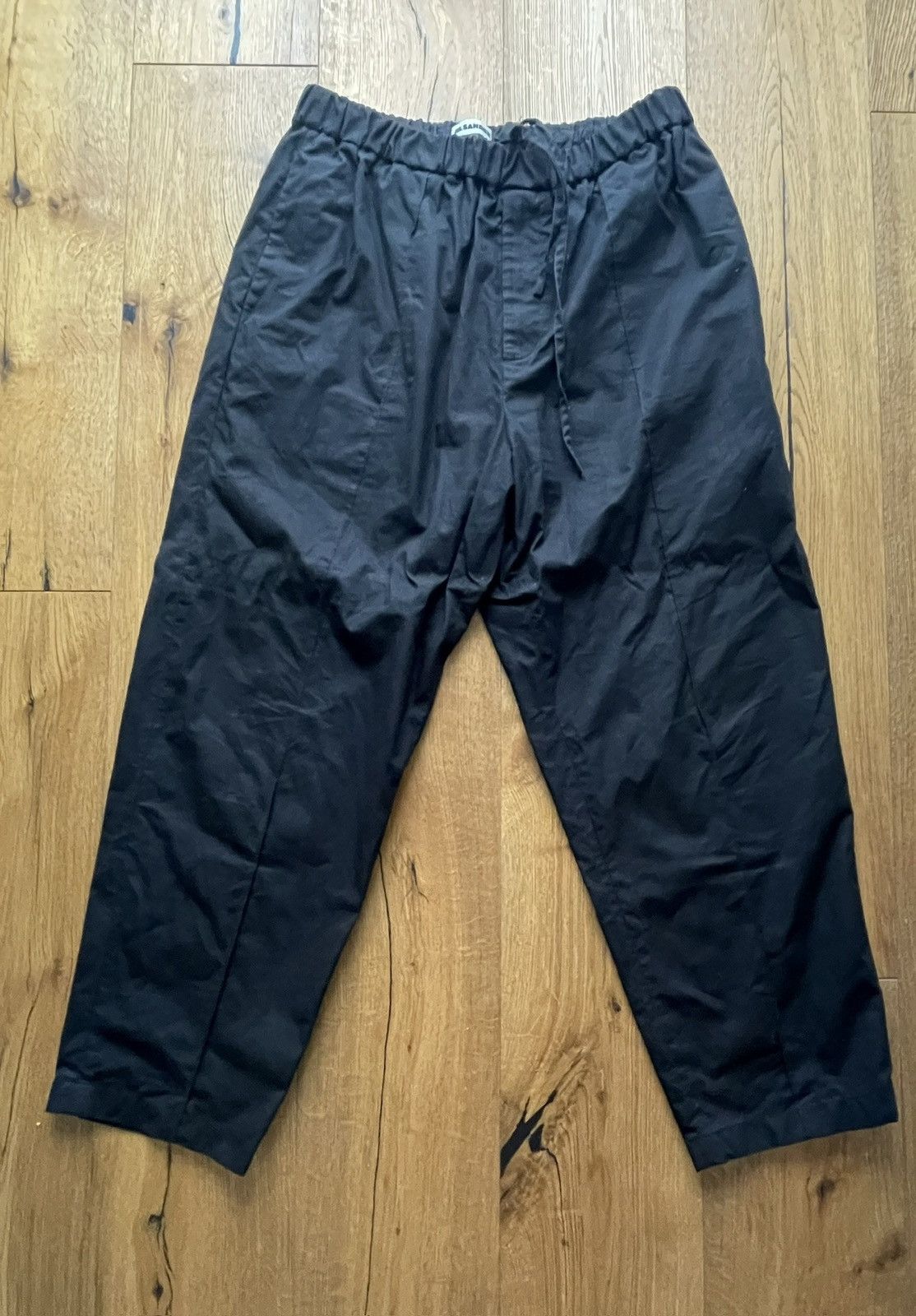 Jil Sander Jil Sander Black Casual Pants Size US 31 - 1 Thumbnail