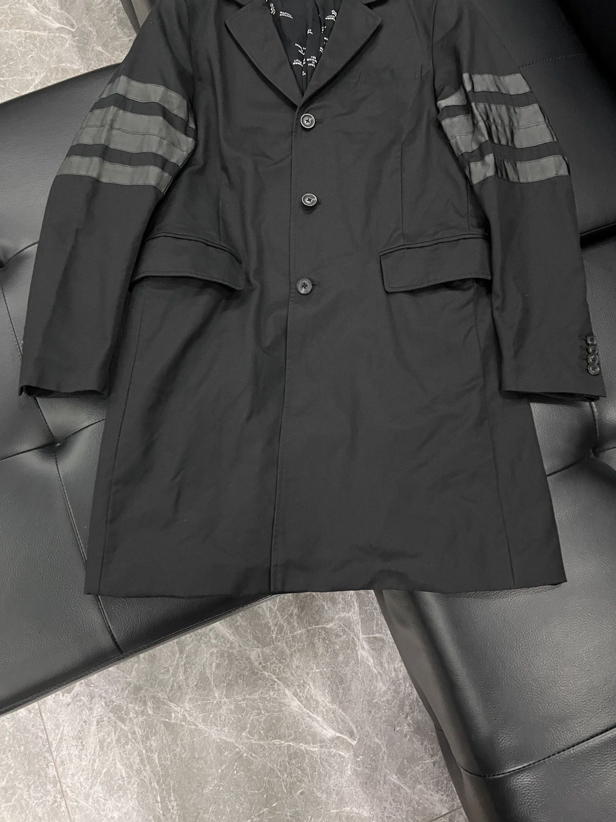 Diesel Diesel Striped Shoulder-Padded Coat Size US S / EU 44-46 / 1 - 4 Thumbnail