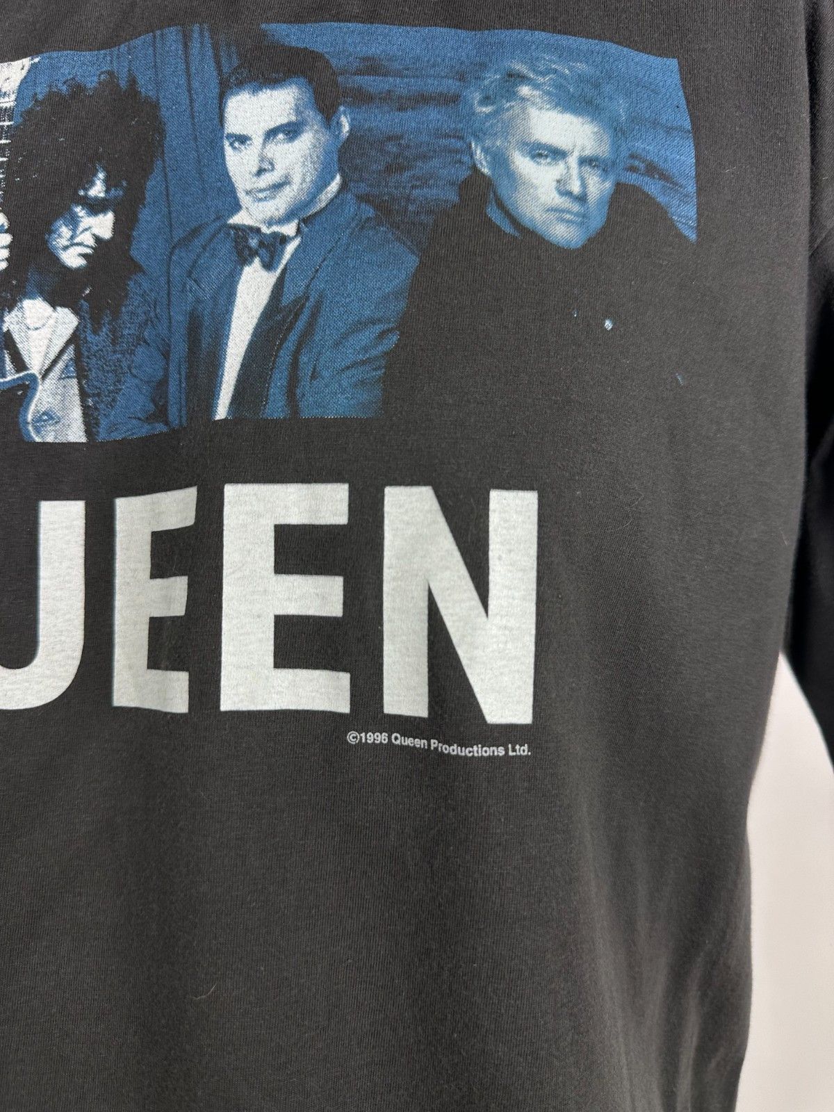 Vintage Queen 1996 Let Me Live T Shirt Grey Size L Men Vintage Size US L / EU 52-54 / 3 - 4 Thumbnail