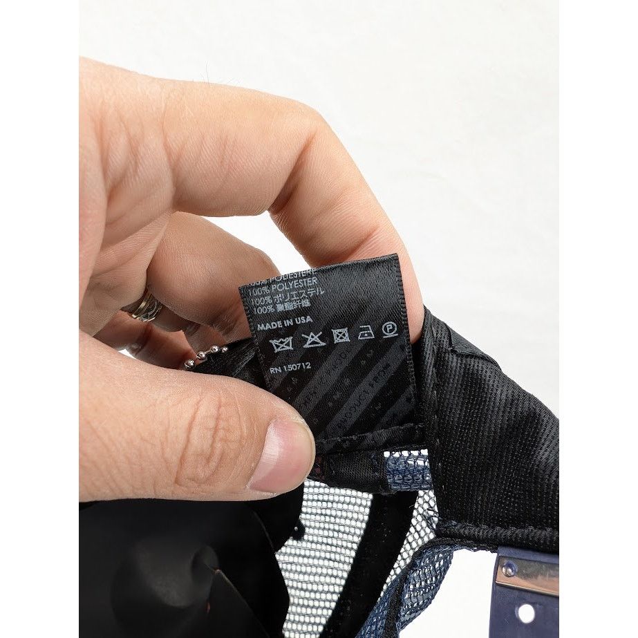 Amiri o1rshd1 Q:7 / Size: OS / Amiri Script Trucker Hat/Cap Teal Size ONE SIZE - 17 Thumbnail
