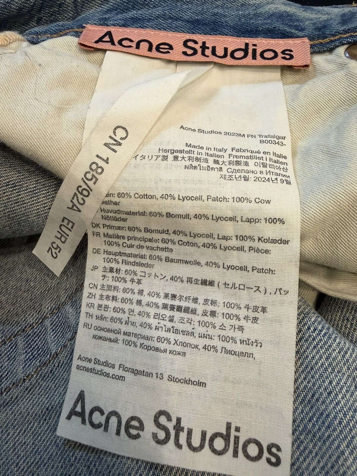 Acne Studios Acne Studios 2023M FN Trafalgar Size US 36 / EU 52 - 3 Thumbnail