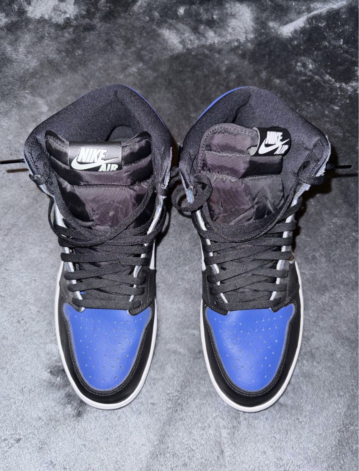 Nike Jordan 1 Retro High Royal Toe Size US 13 / EU 46 - 3 Thumbnail