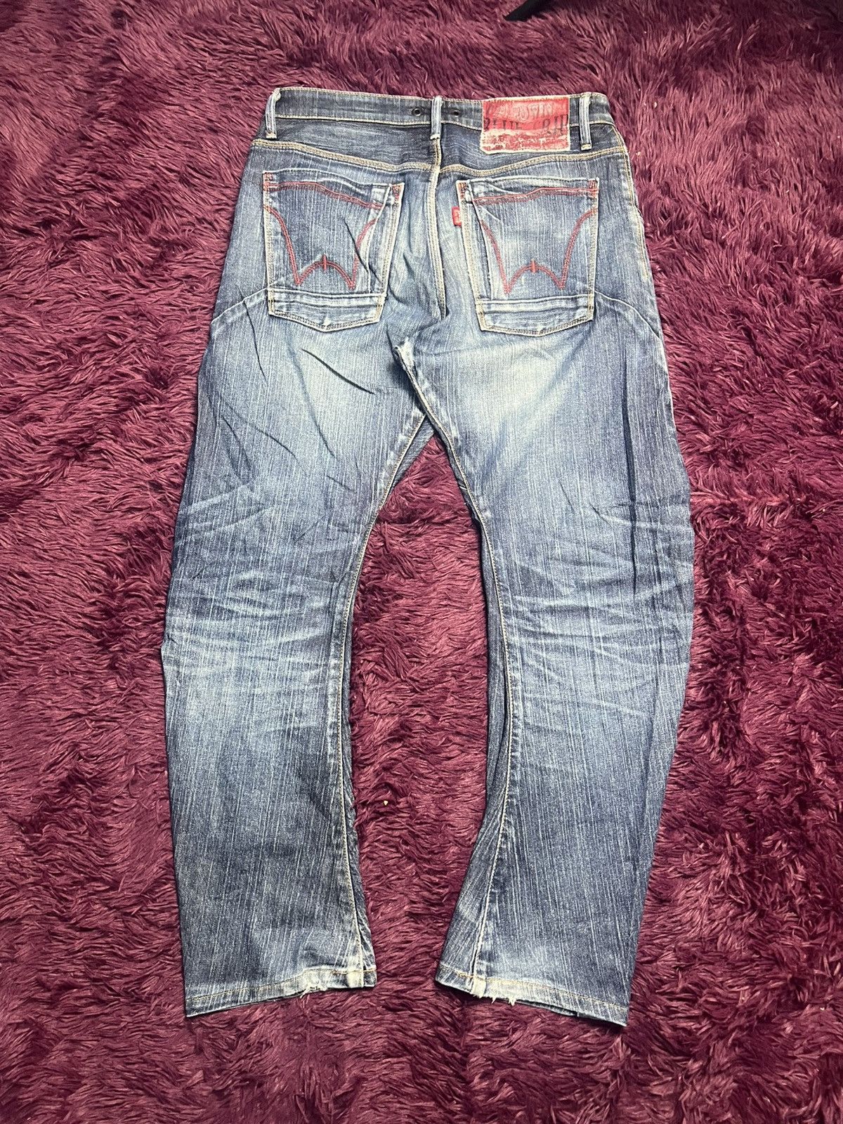Edwin Edwin Blue Trip E501 Denim Jeans (45) Size US 30 / EU 46 - 2 Thumbnail