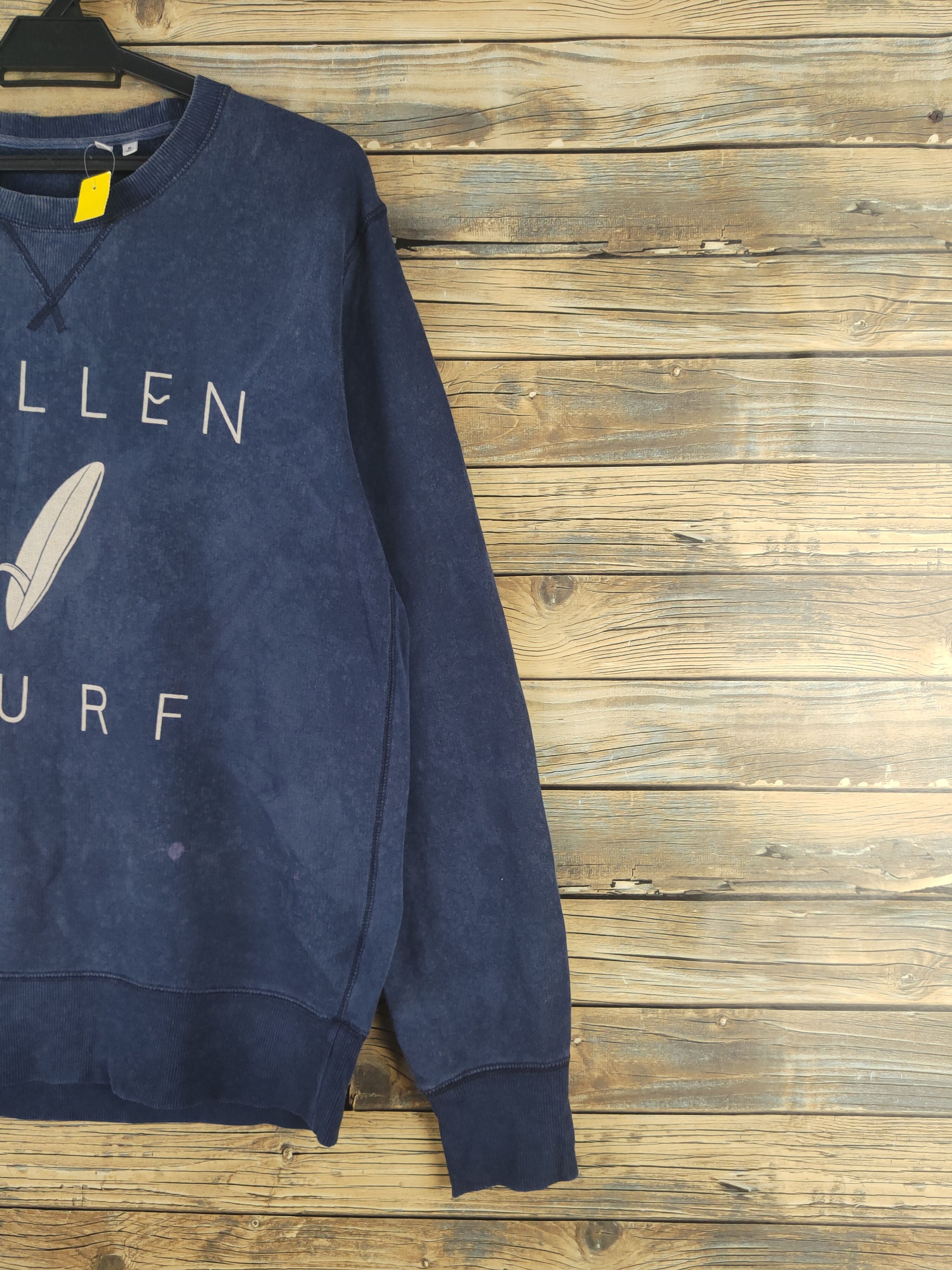 Uniqlo DL Uniqlo wellen surf Navy Sweatshirts #2726 Size US M / EU 48-50 / 2 - 6 Thumbnail