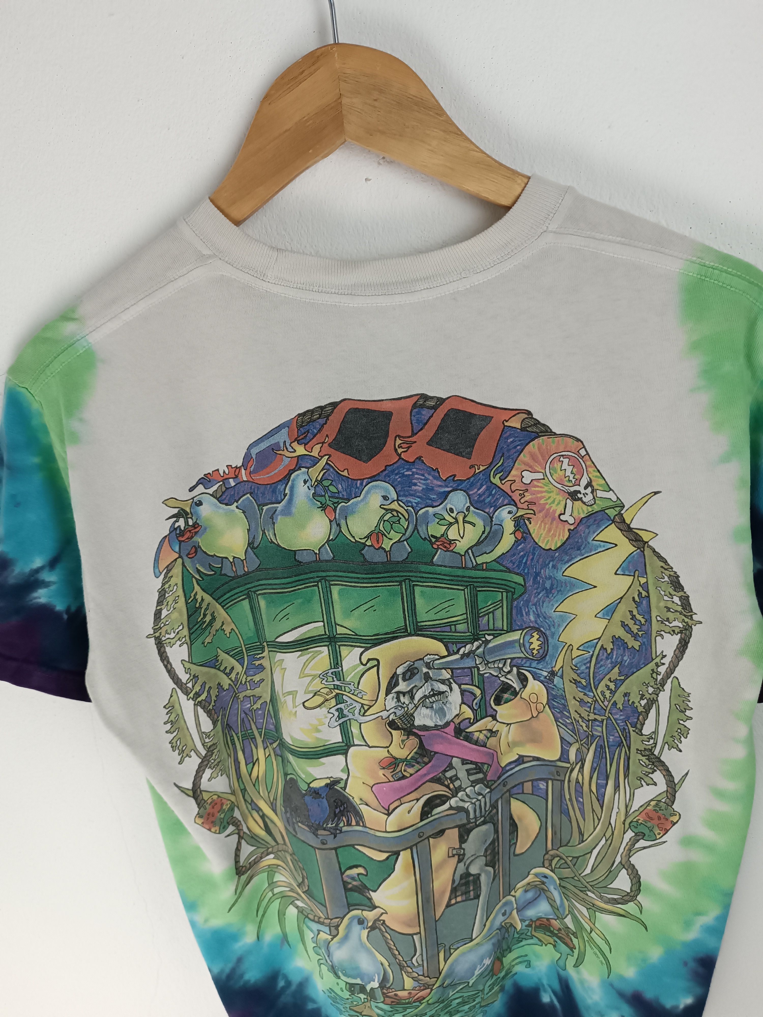 Liquid Blue VINTAGE 2000s GRATEFUL DEAD BY LIQUID BLUE VERY RARE TEES Size US M / EU 48-50 / 2 - 14 Thumbnail