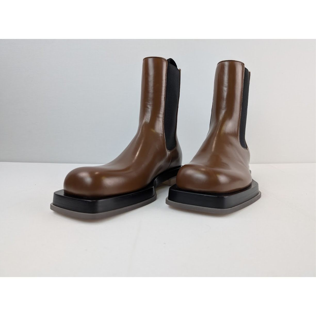 Bottega Veneta o1rshd1 dup / Lug Boots in Brown Size US 7 / EU 40 - 7 Thumbnail